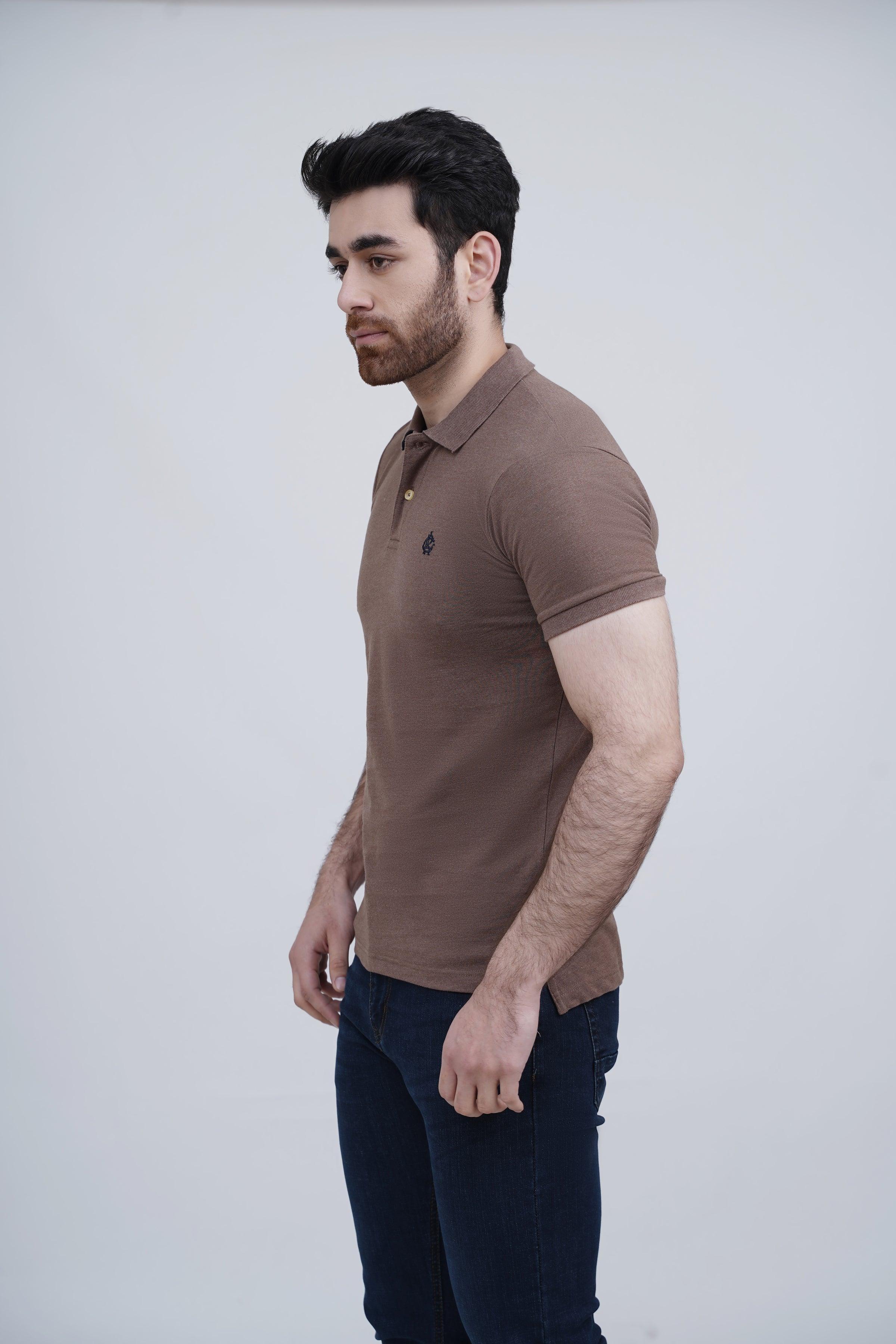 PLAIN POLO DARK KHAKI - Image 2