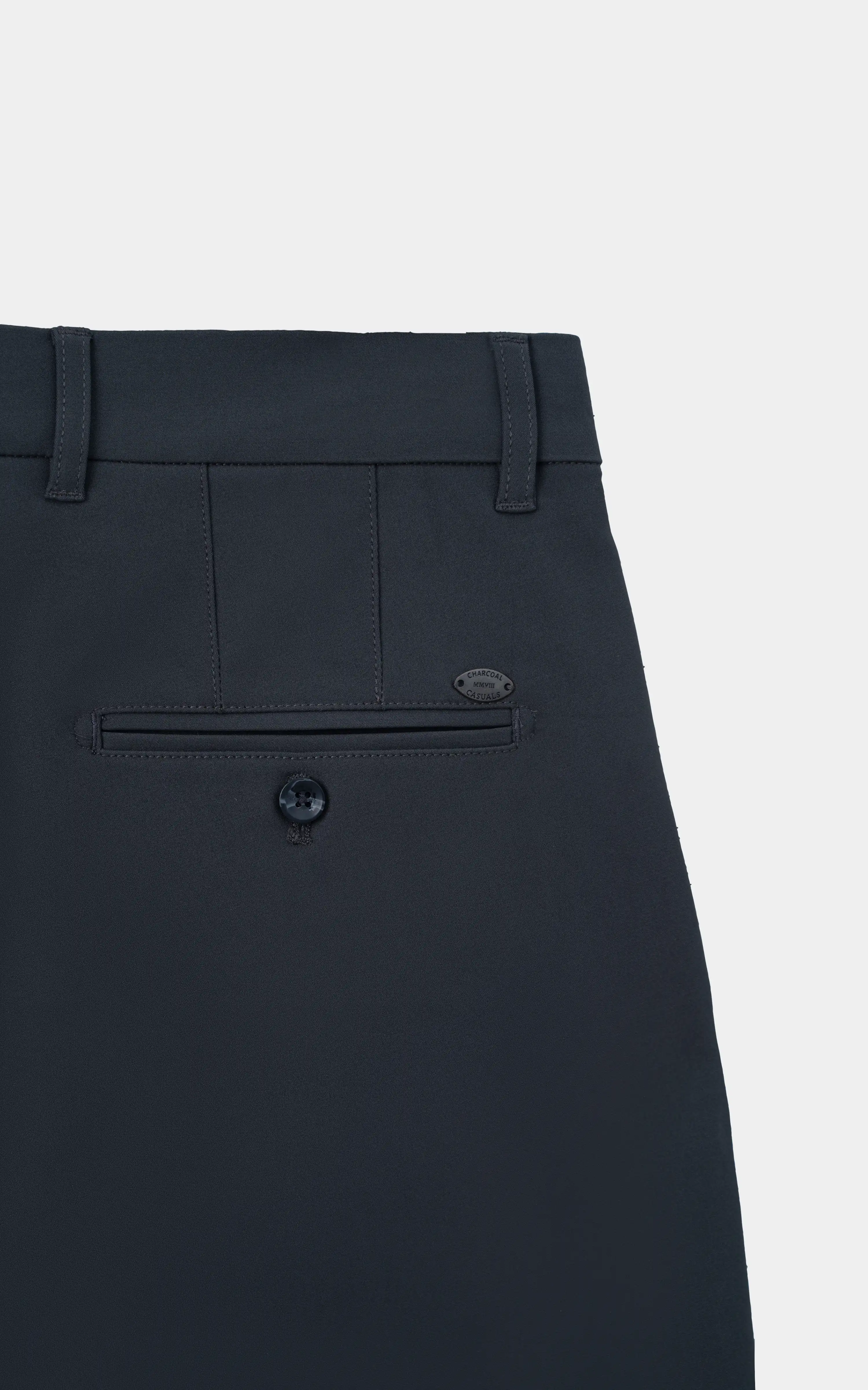 PLAIN SMART FIT PANT GREY - Image 4