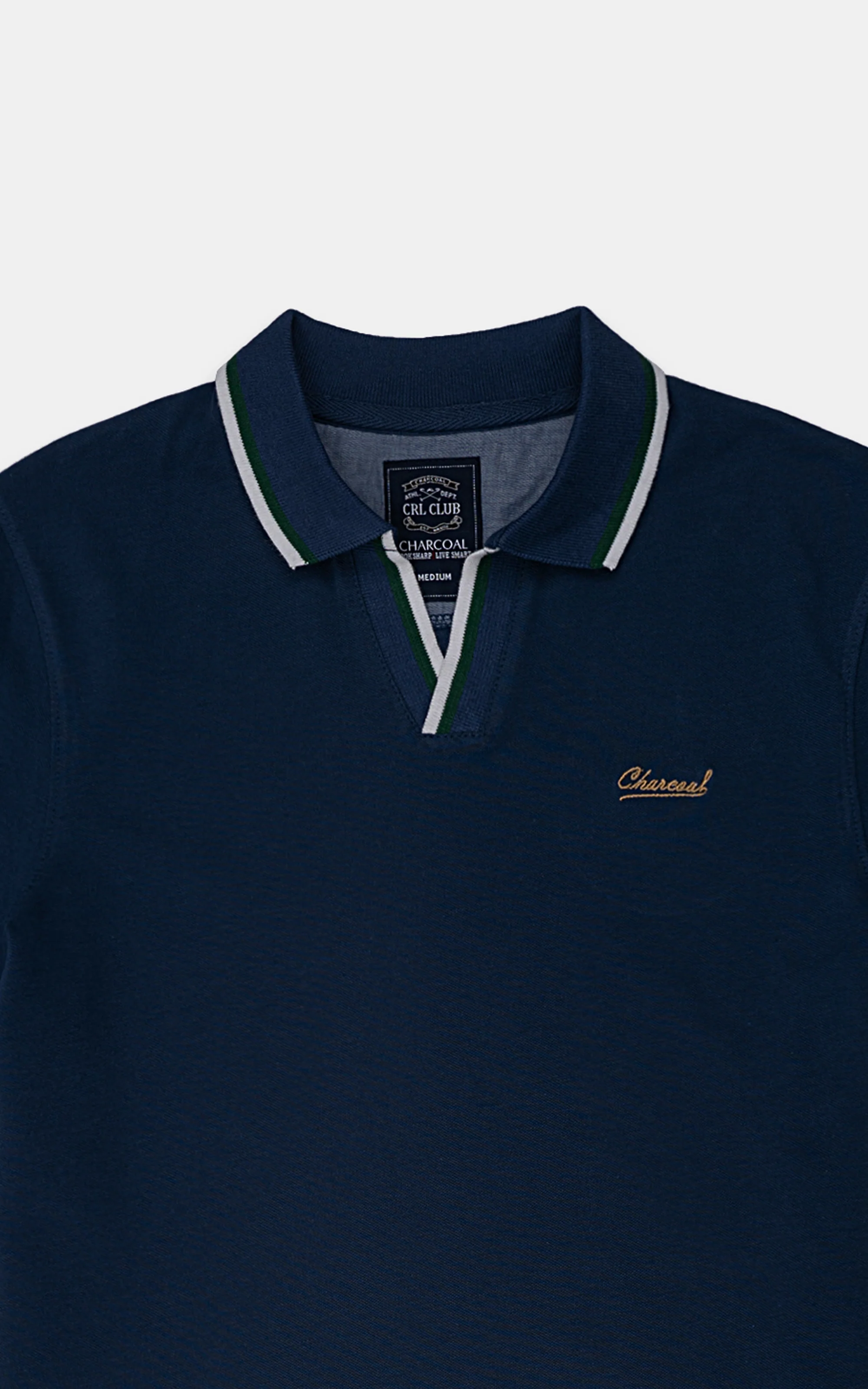 FASHION POLO SHIRT BLUE - Image 3
