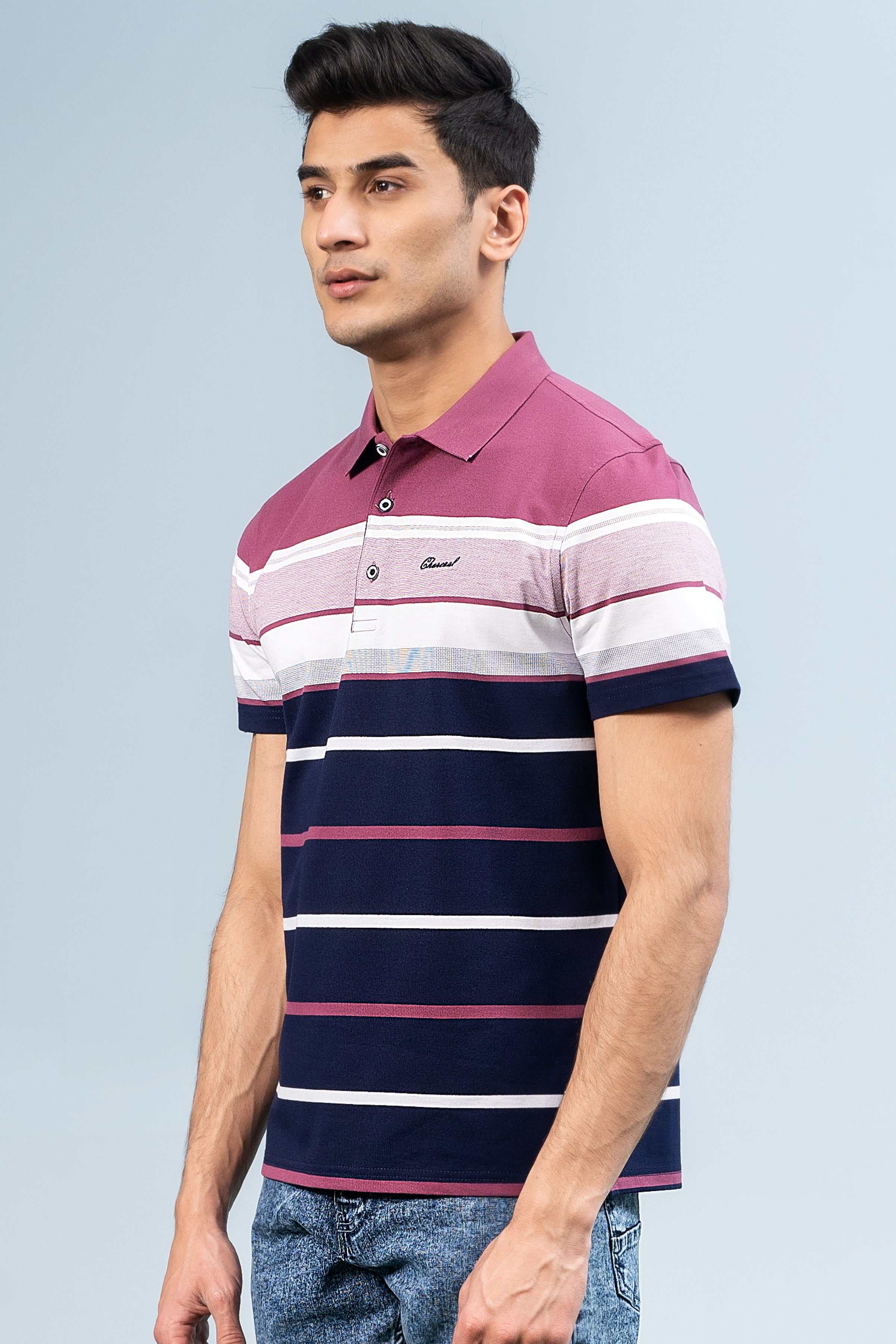 EXECUTIVE ICONIC POLO EARTH RED - Image 3