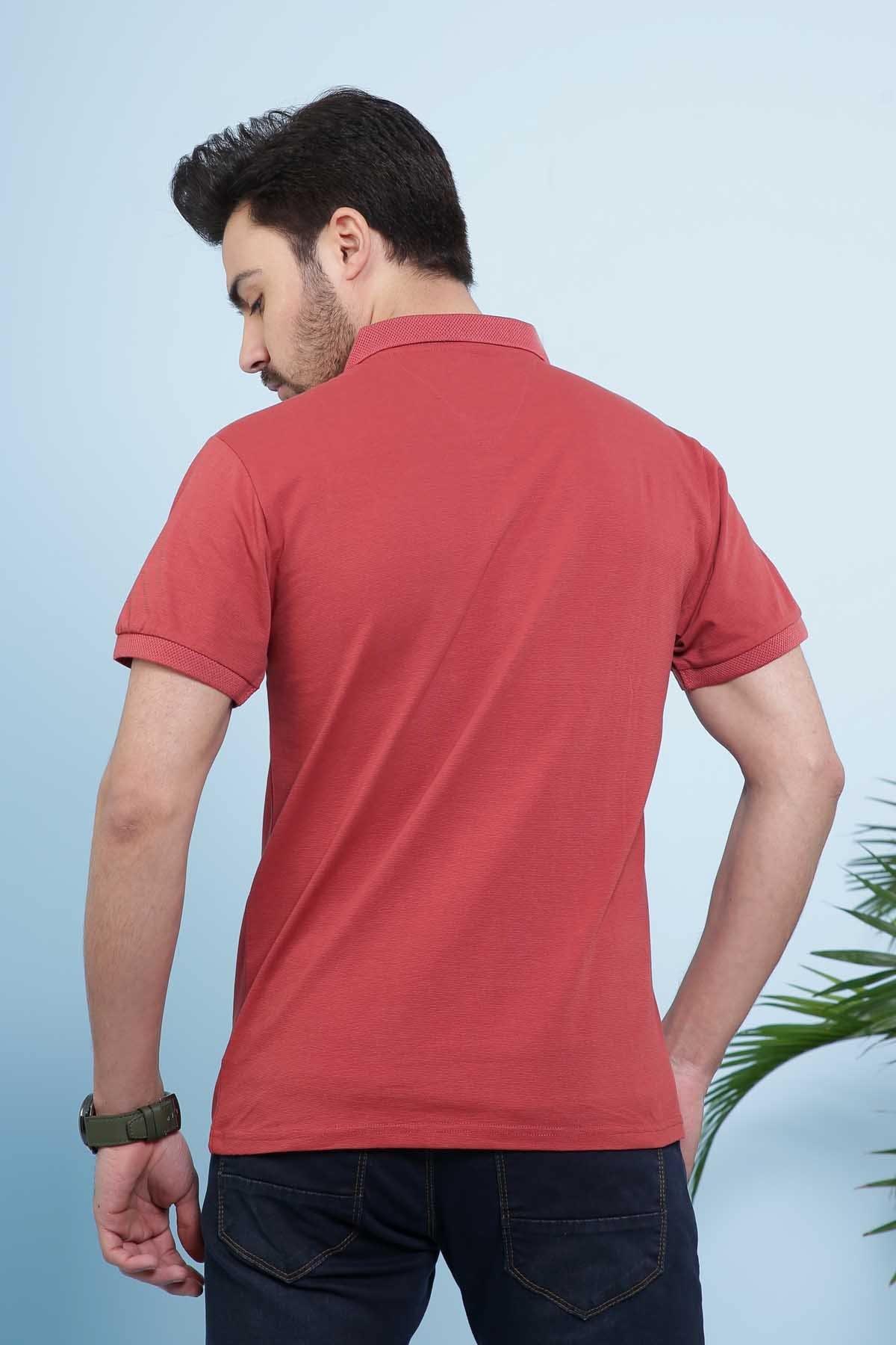 POLO SHIRT MAROON - Image 3