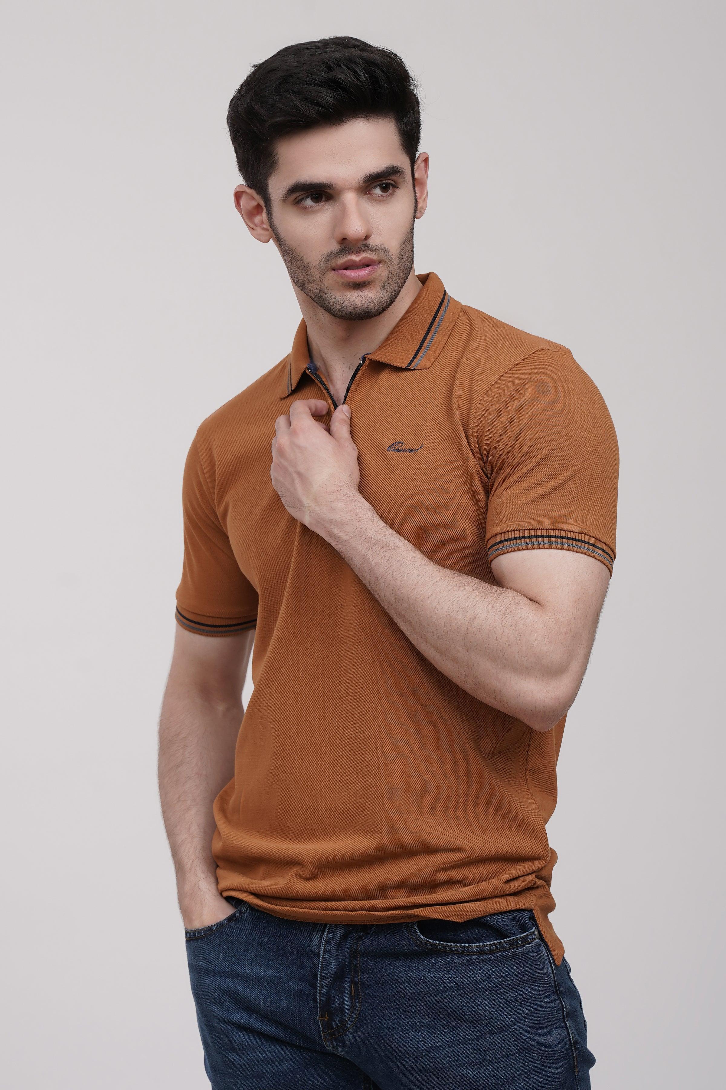 POLO SHIRT MUSTARD