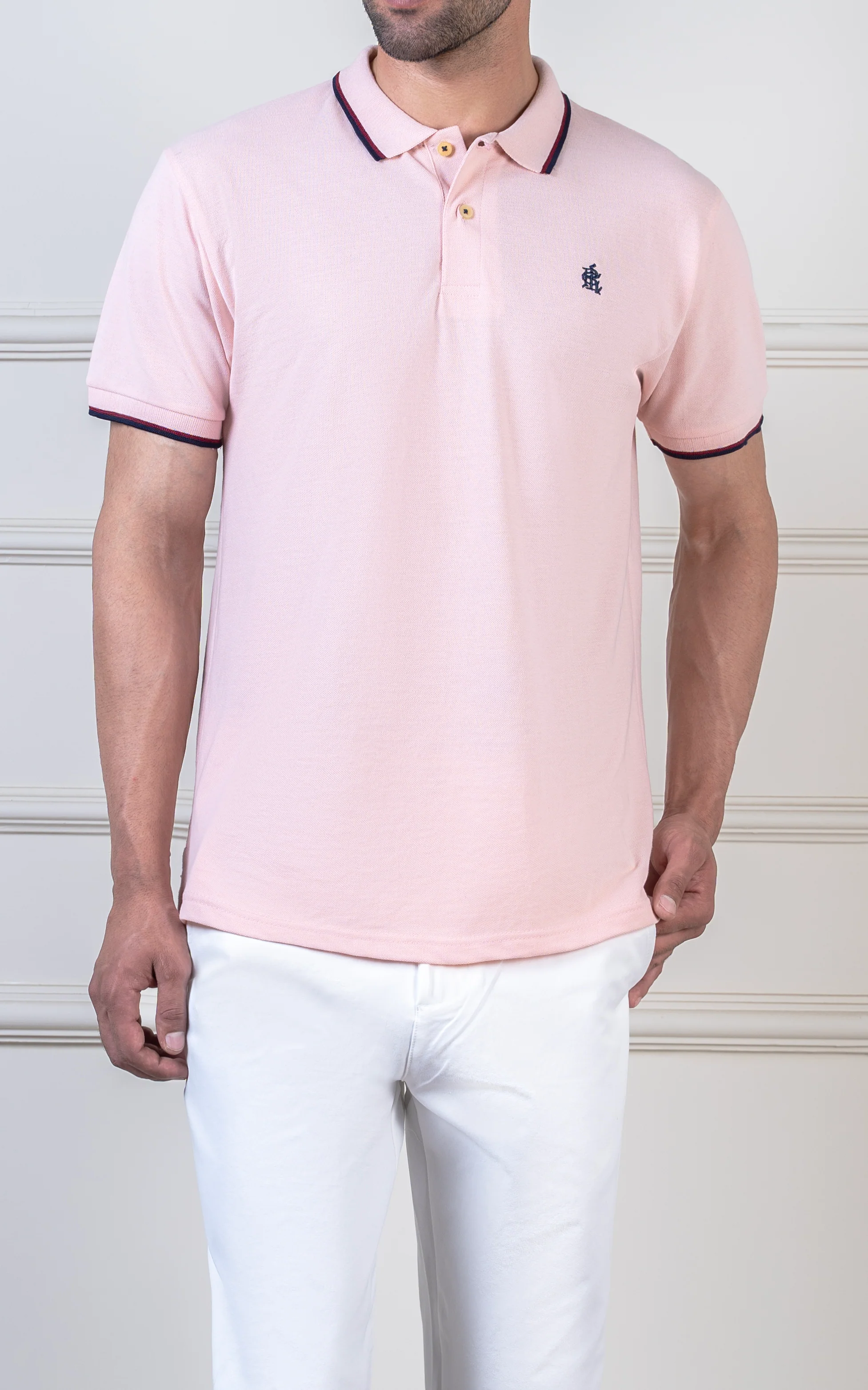 TIPPING POLO PINK