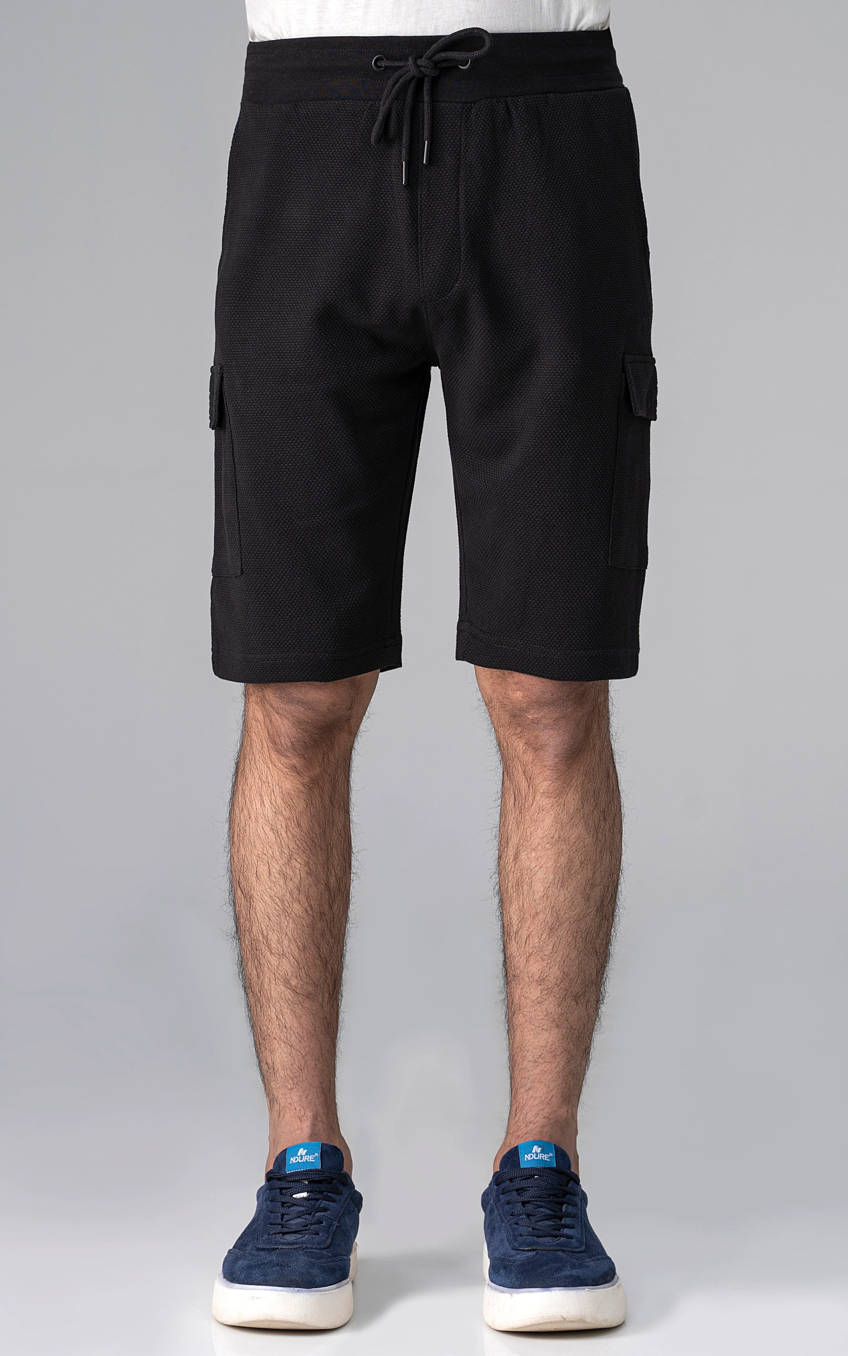 POPCORN CARGO SHORTS BLACK - Image 2