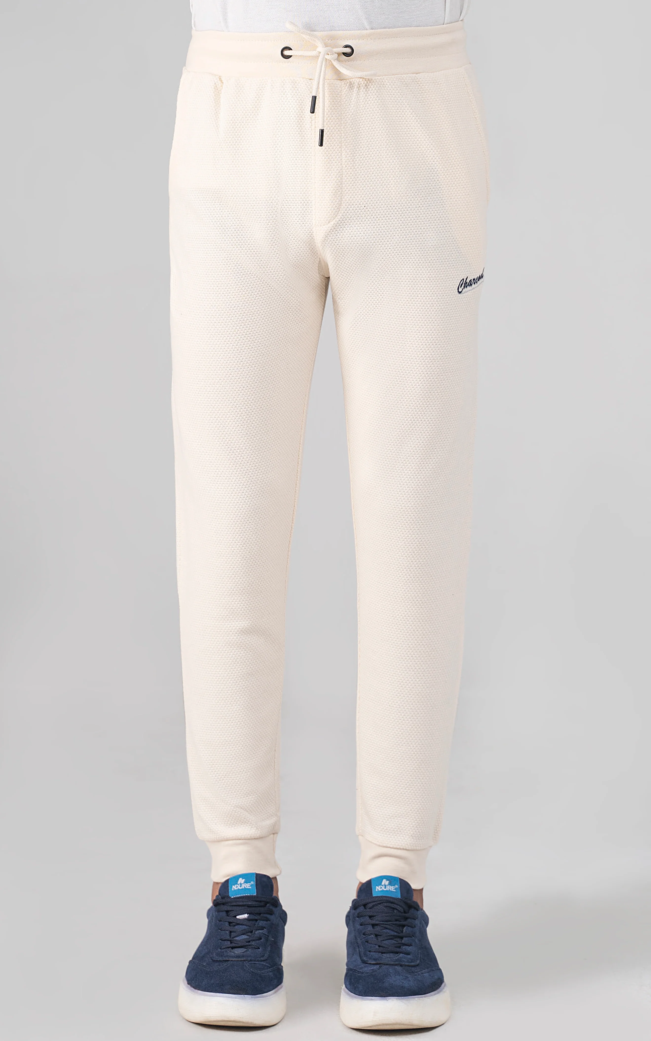 POPCORN JOGGER TROUSER OFF WHITE - Image 3