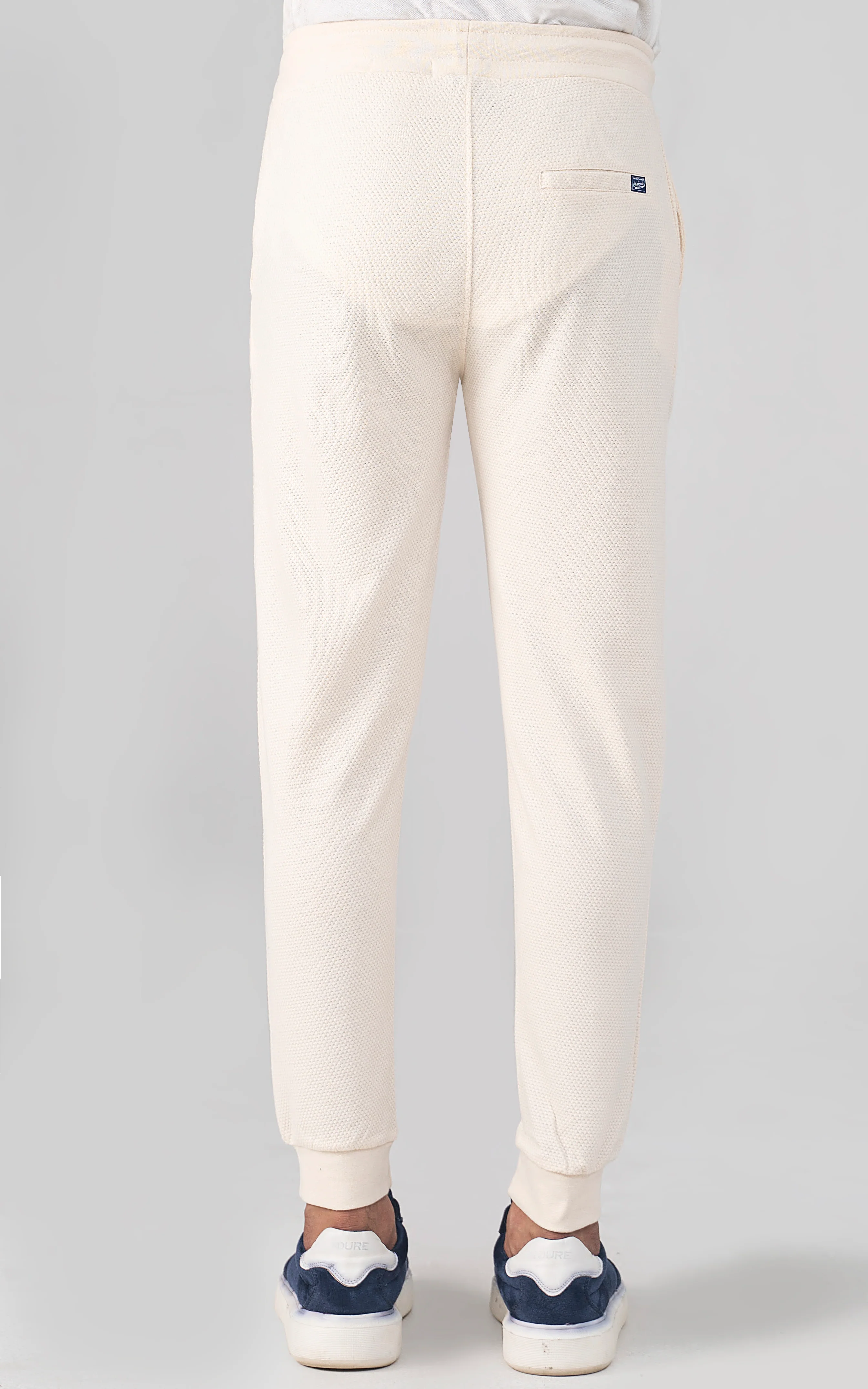 POPCORN JOGGER TROUSER OFF WHITE - Image 4