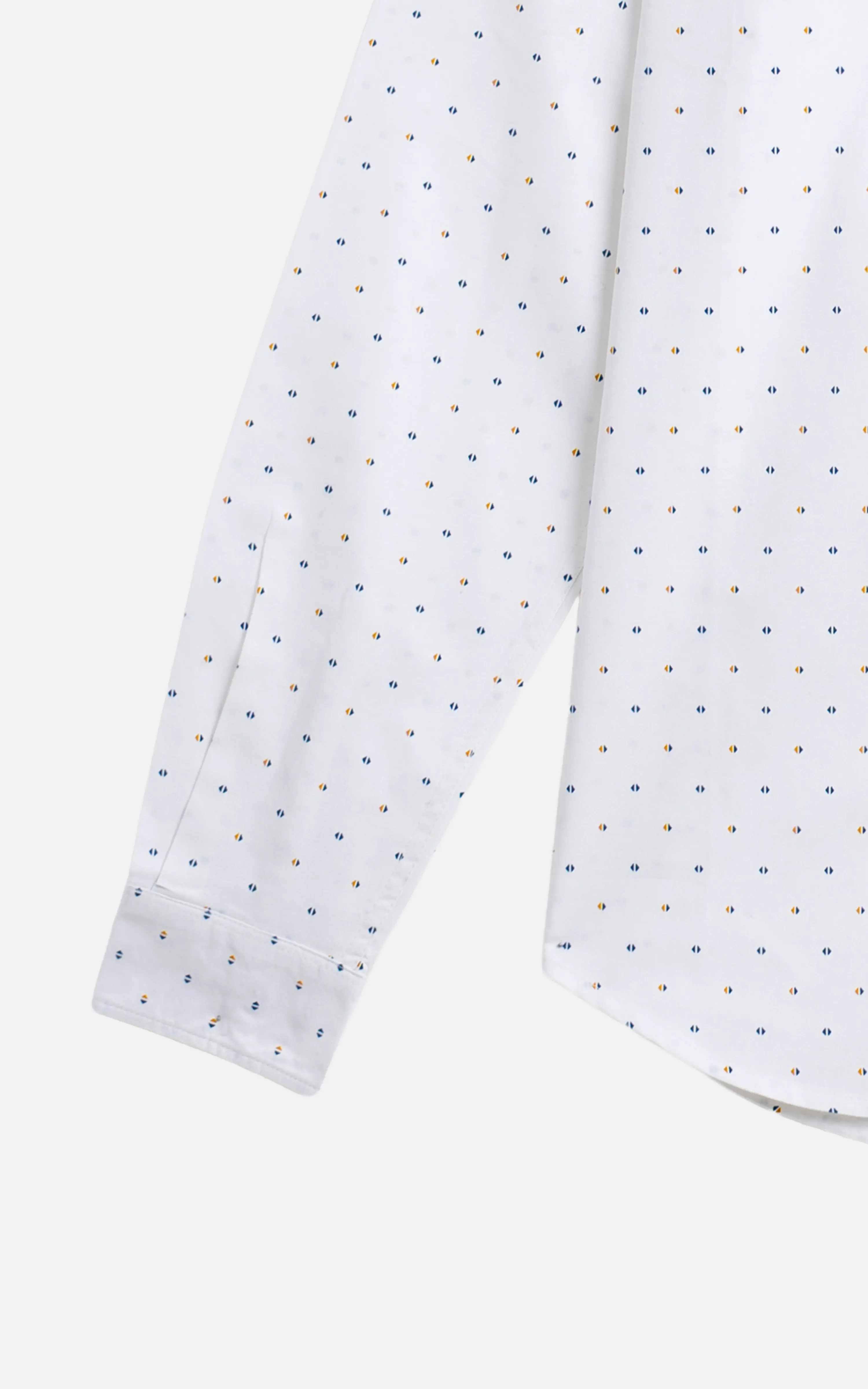 PRINTED CASUAL SHIRT OFF WHITE - Image 3