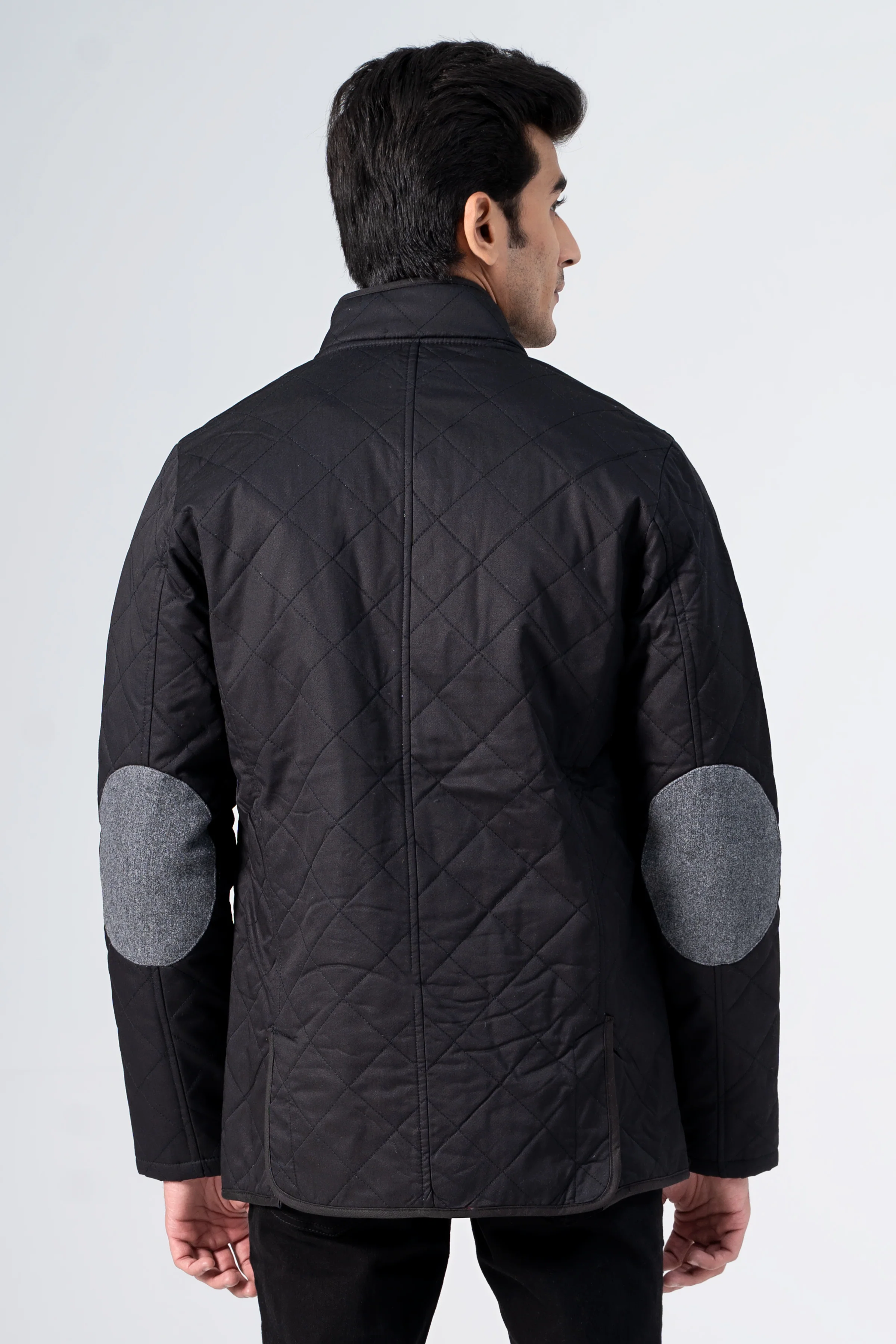 Quilted wadded Jacket Black - Image 4