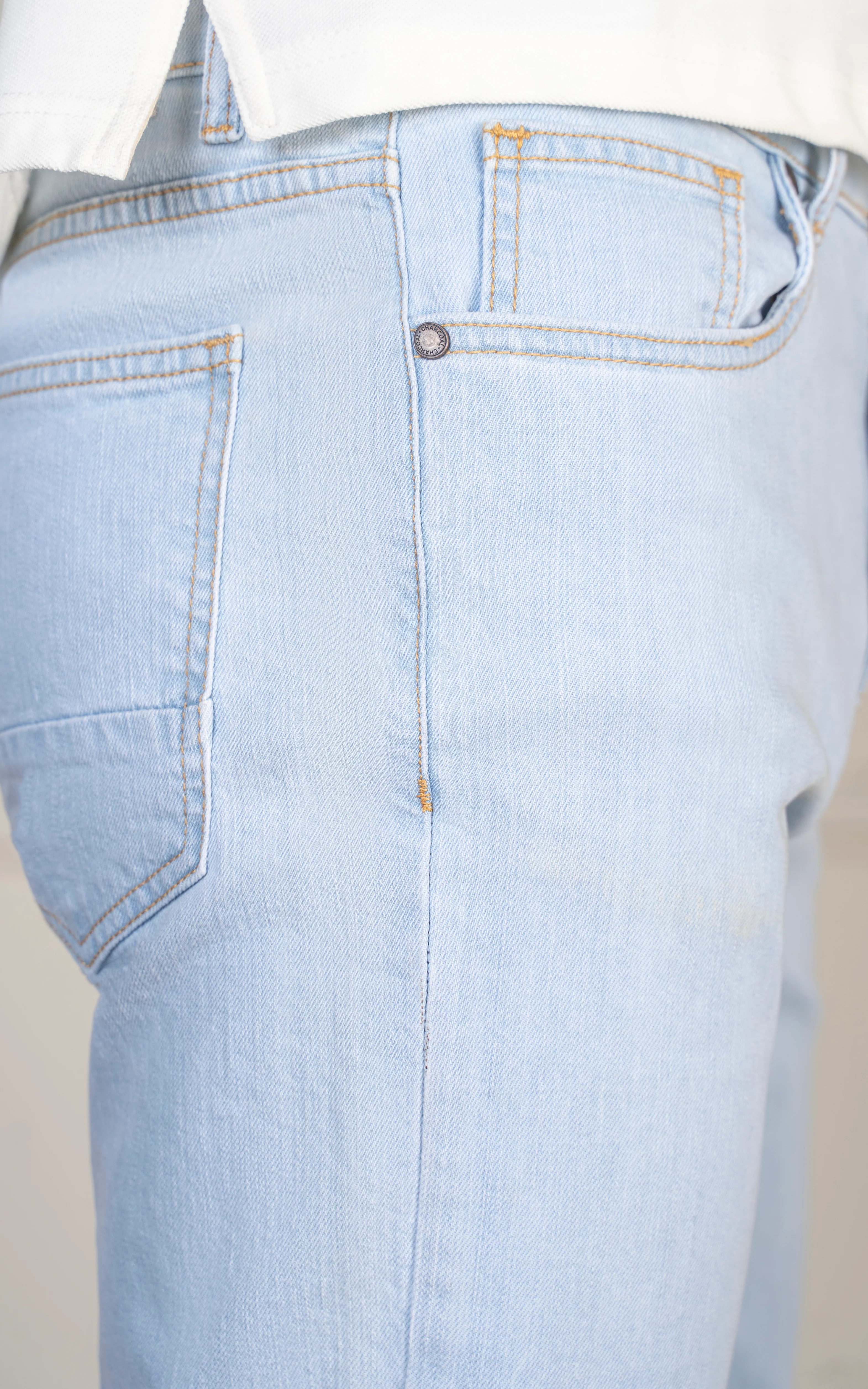 REGULAR STRAIGHT FIT JEAN  SKY BLUE - Image 5