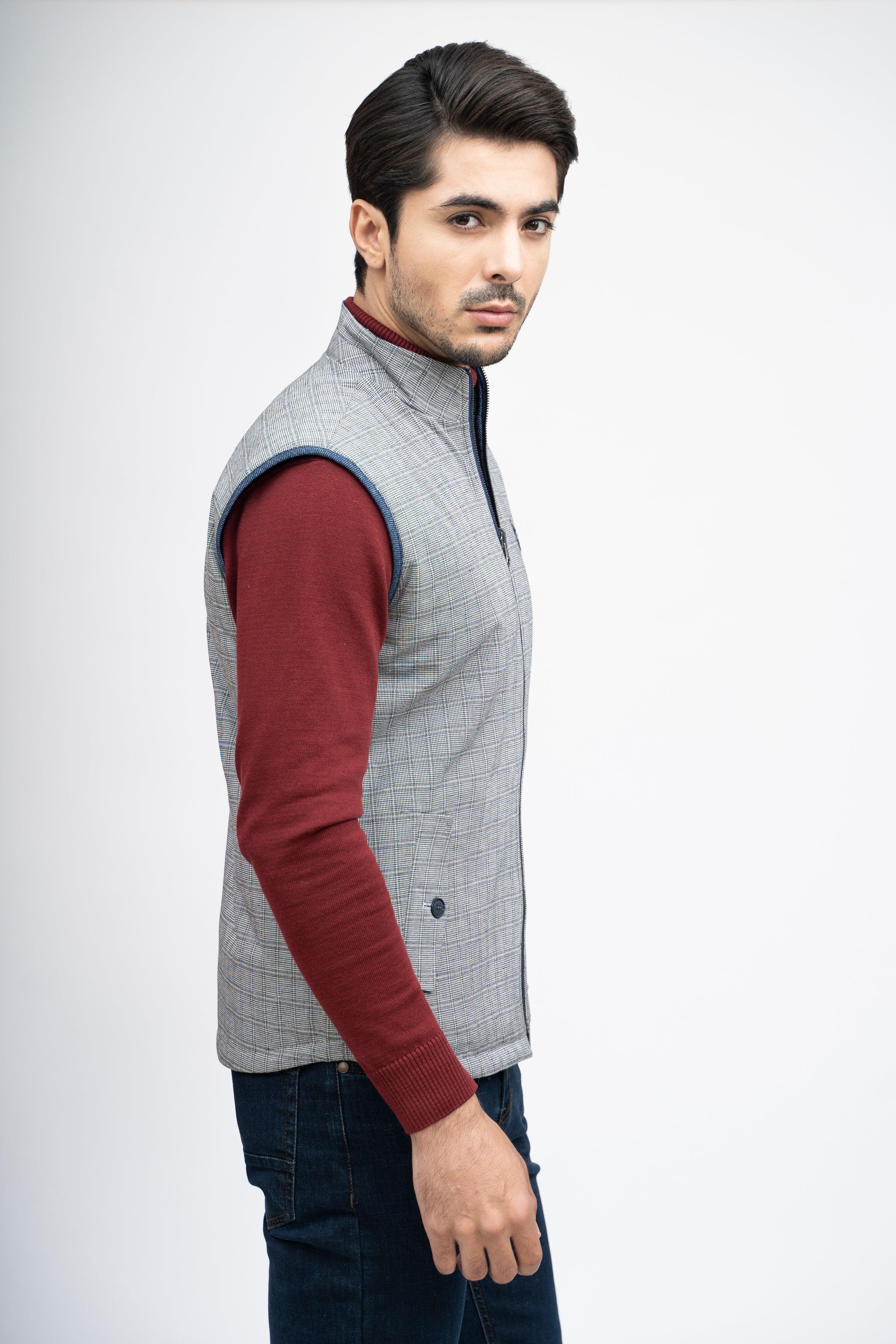 REVERSIBLE JACKET S/L BLACK WHITE - Image 3