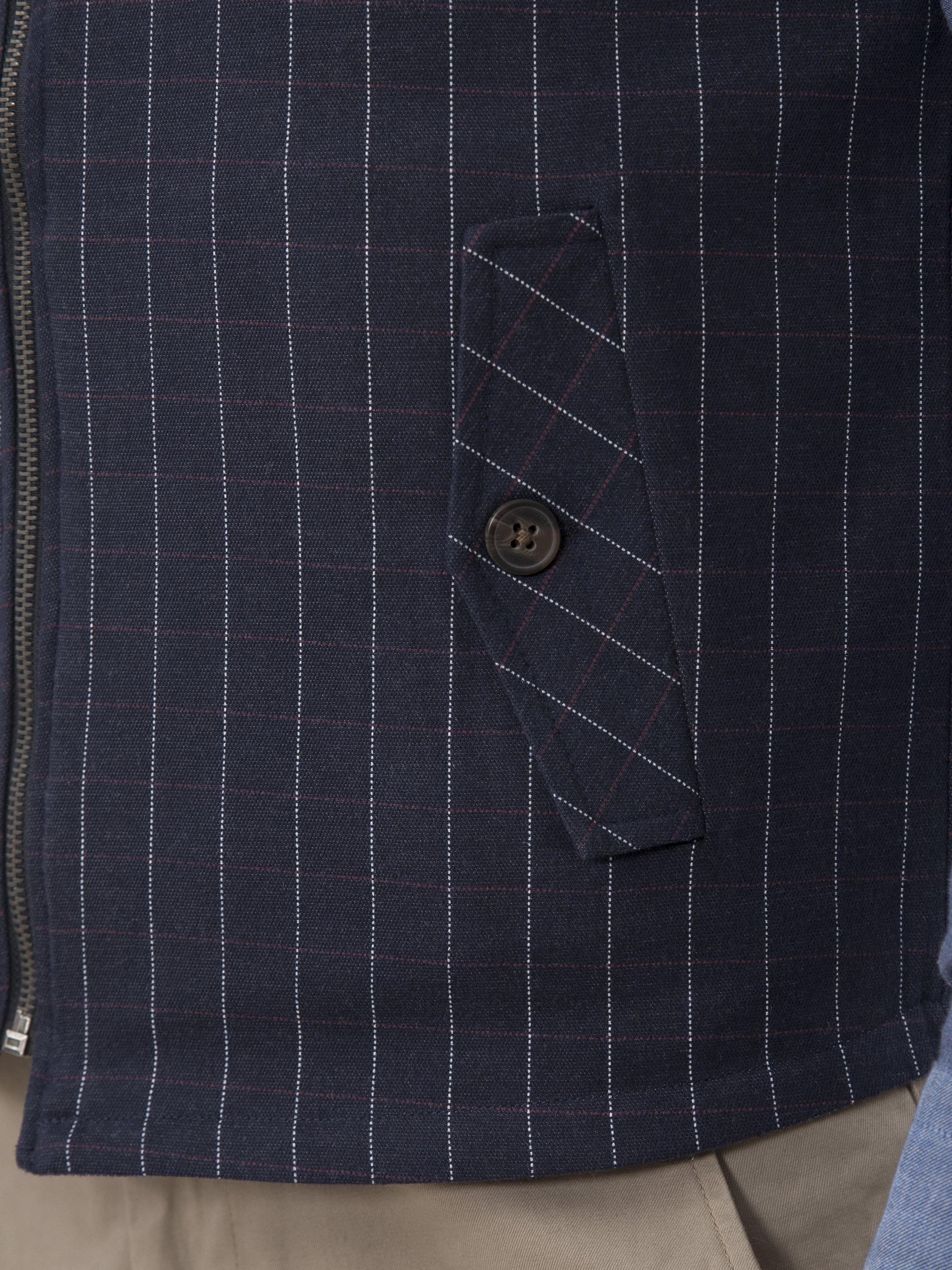 REVERSIBLE SLEEVELESS JACKET NAVY - Image 4