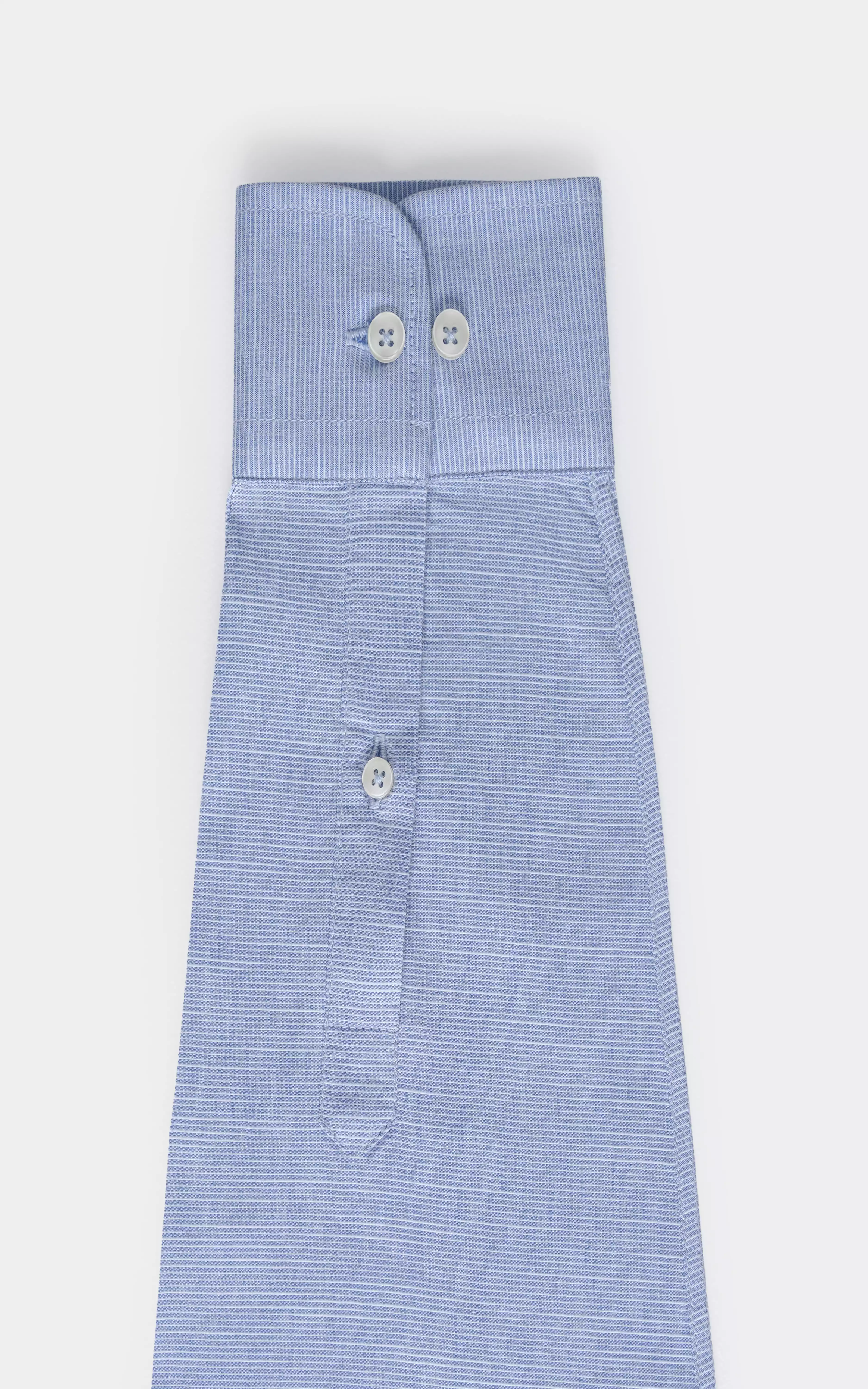 SELF TEXTURED SMART SHIRT SKY BLUE - Image 4