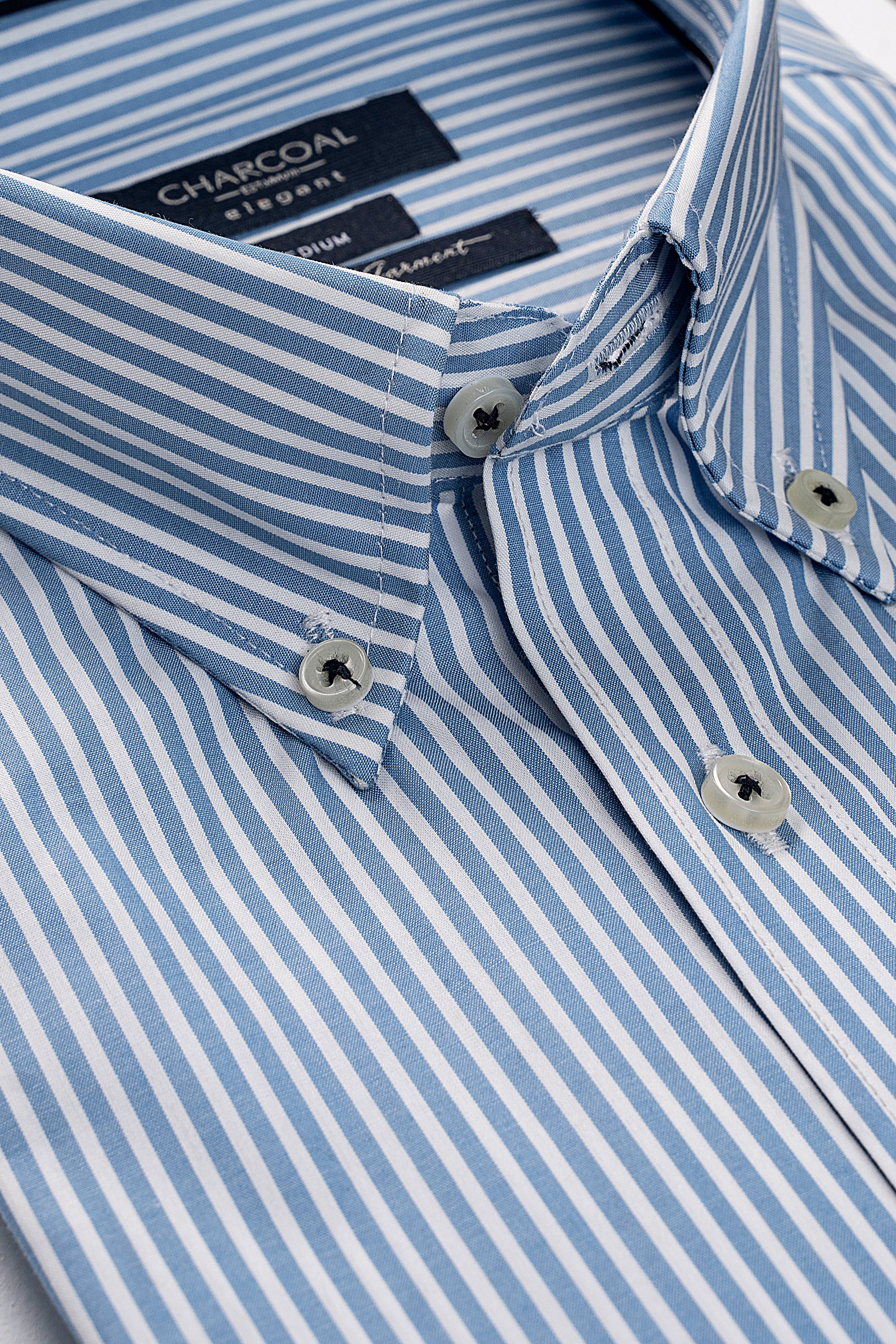 SEMI FORMAL SHIRT BLUE - Image 2