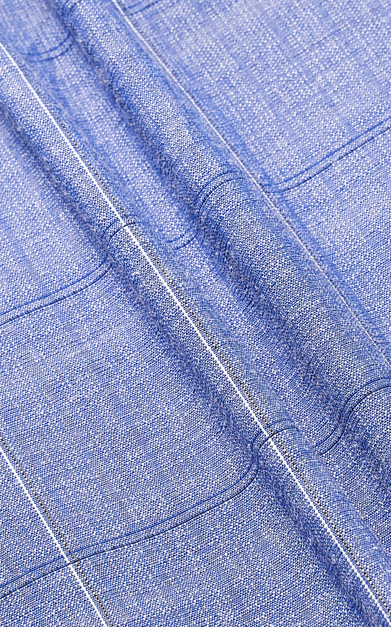 SEMI FORMAL SHIRT BLUE - Image 3