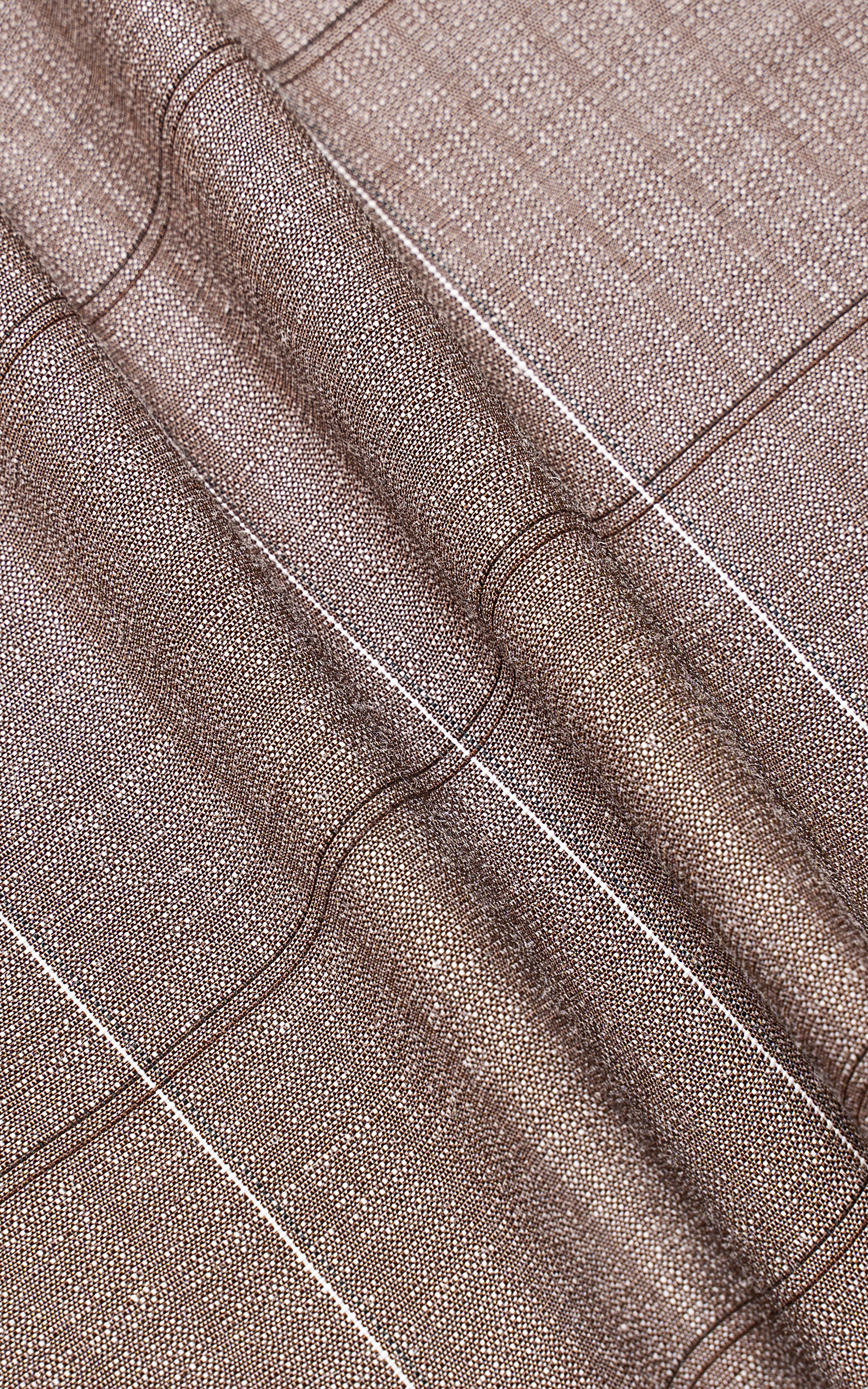 SEMI FORMAL SHIRT BROWN - Image 3