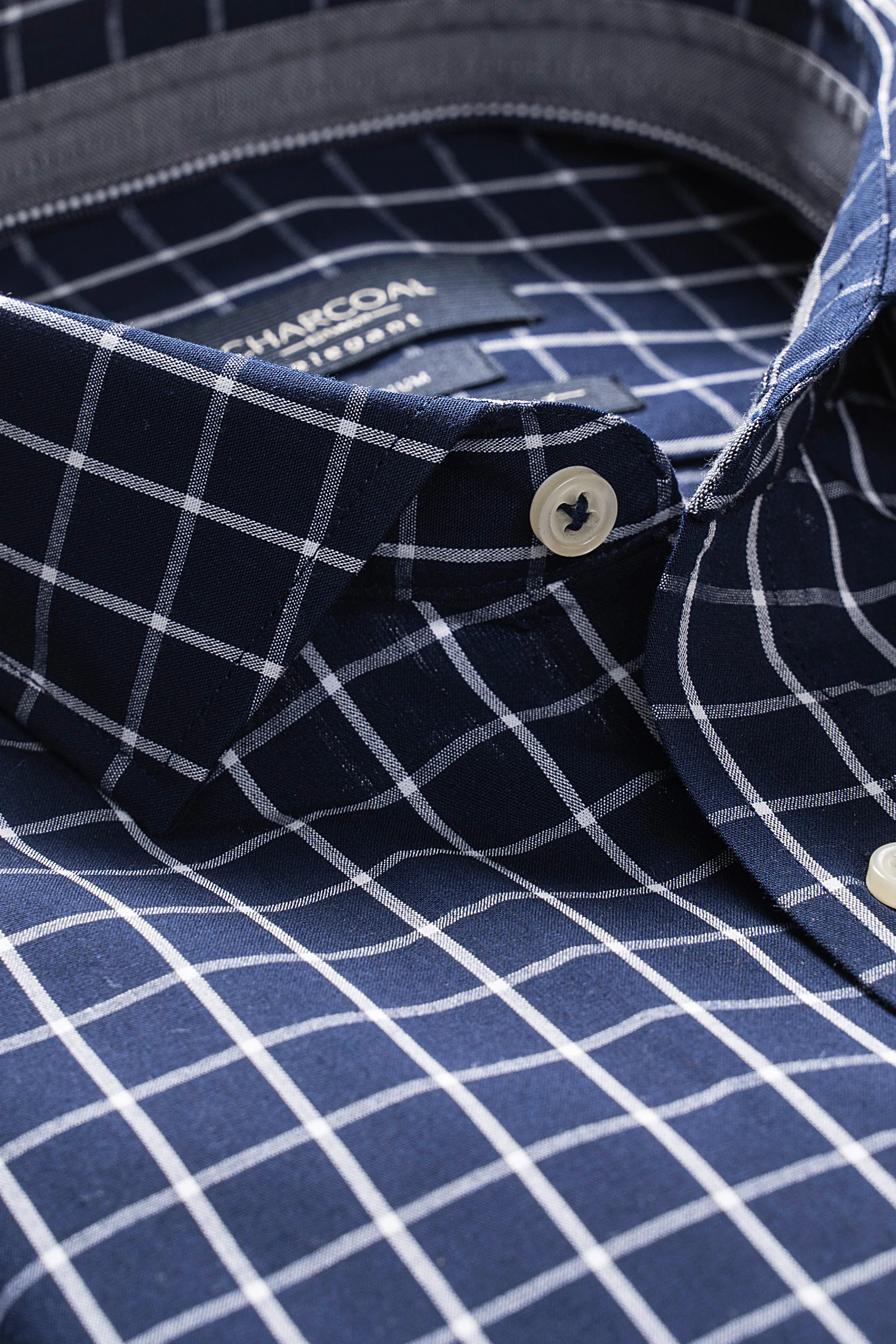 SEMI FORMAL SHIRT DARK NAVY - Image 2
