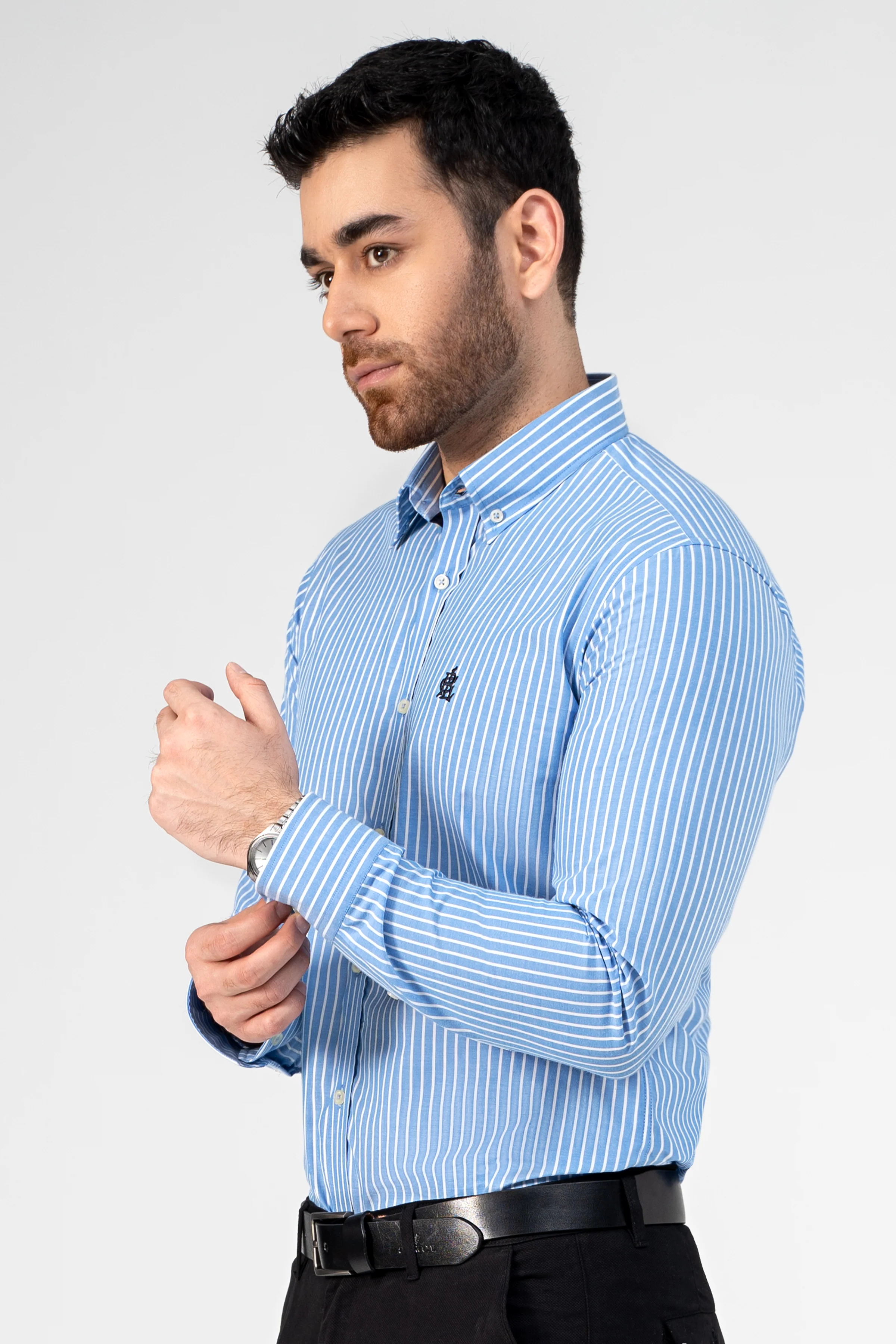 SEMI FORMAL SHIRT SKY BLUE - Image 2