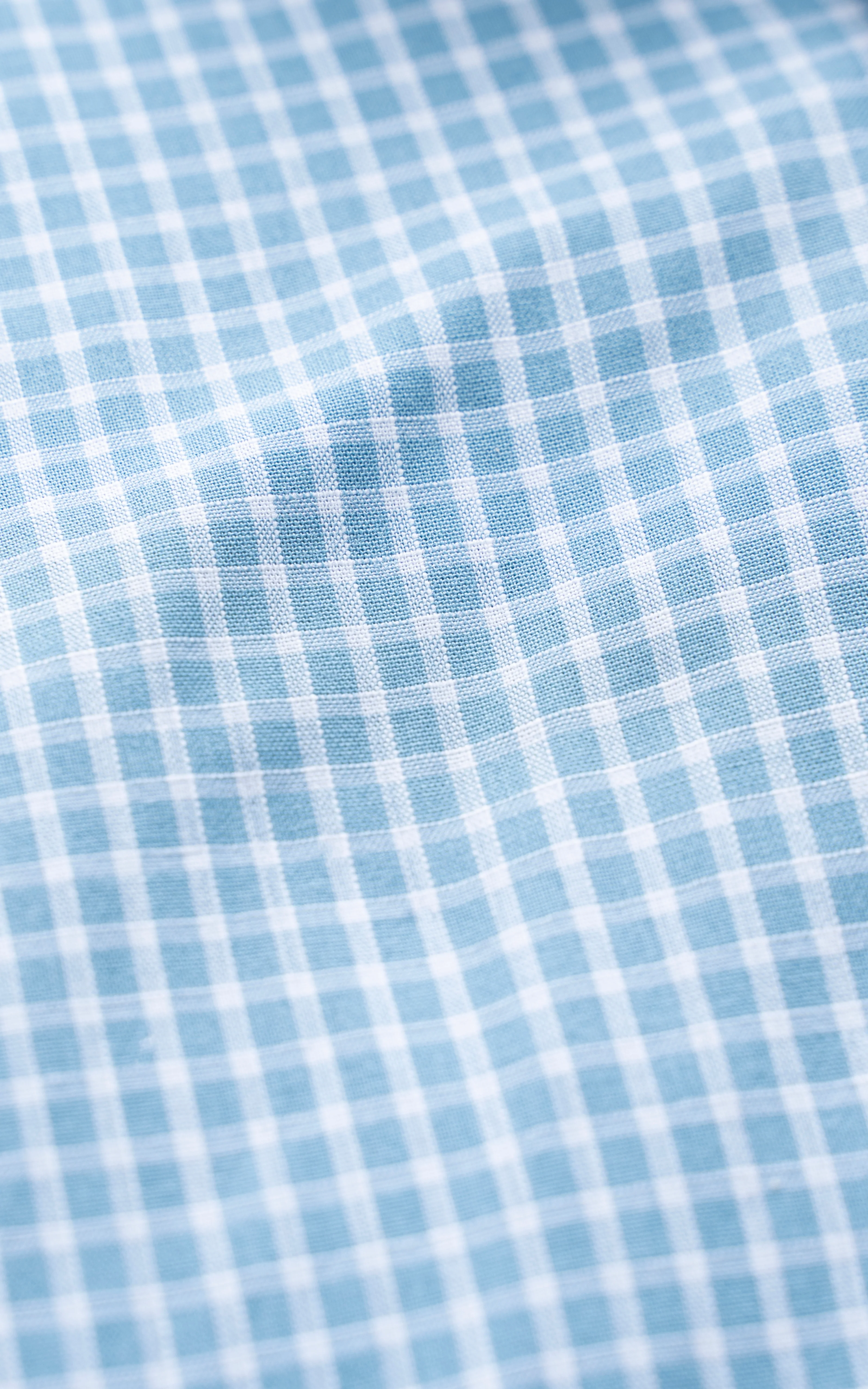 SEMI FORMAL SMART FIT CHECKED SHIRT SEA GREEN - Image 3