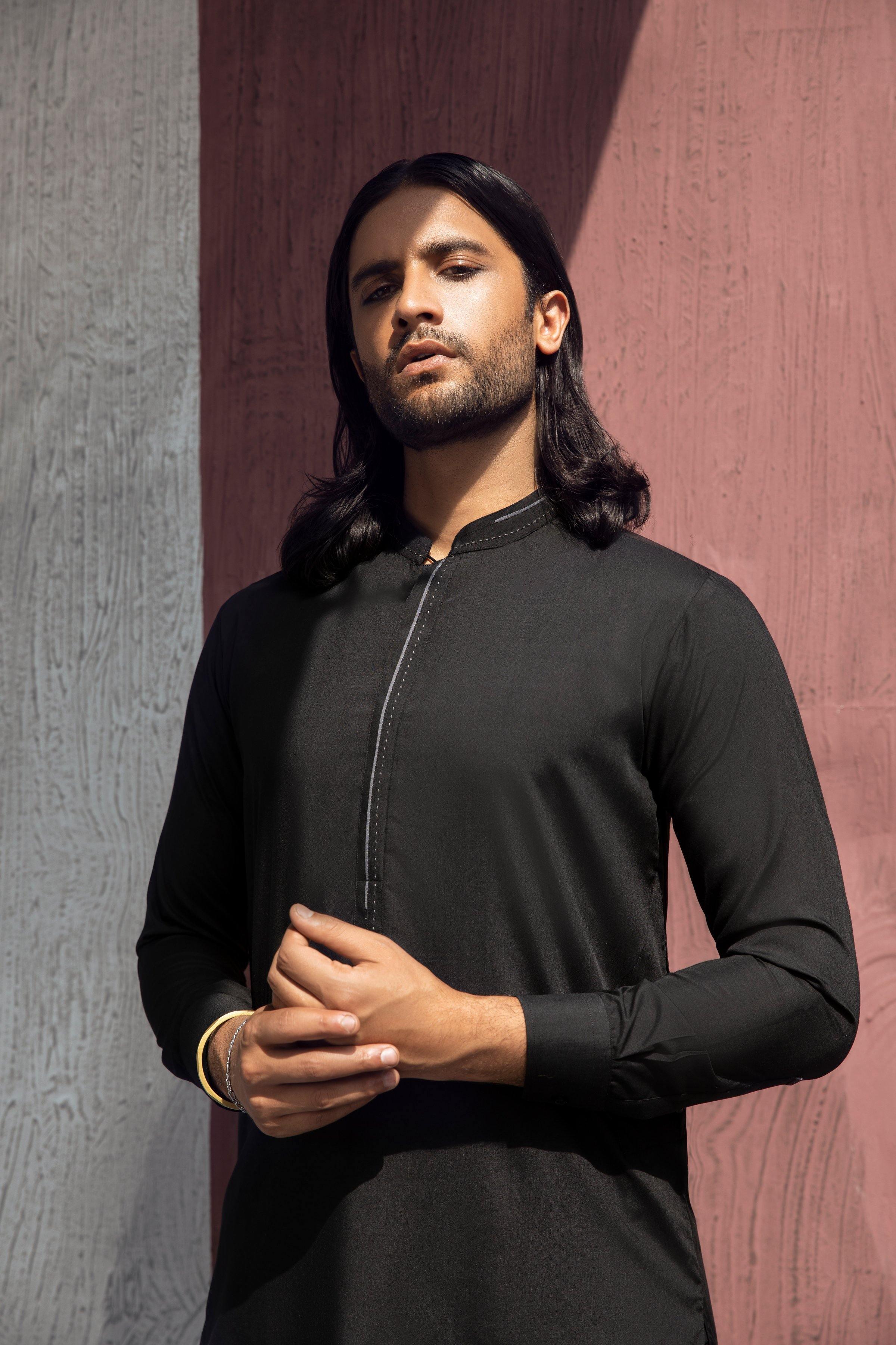 SHALWAR KAMEEZ BLACK - Image 2