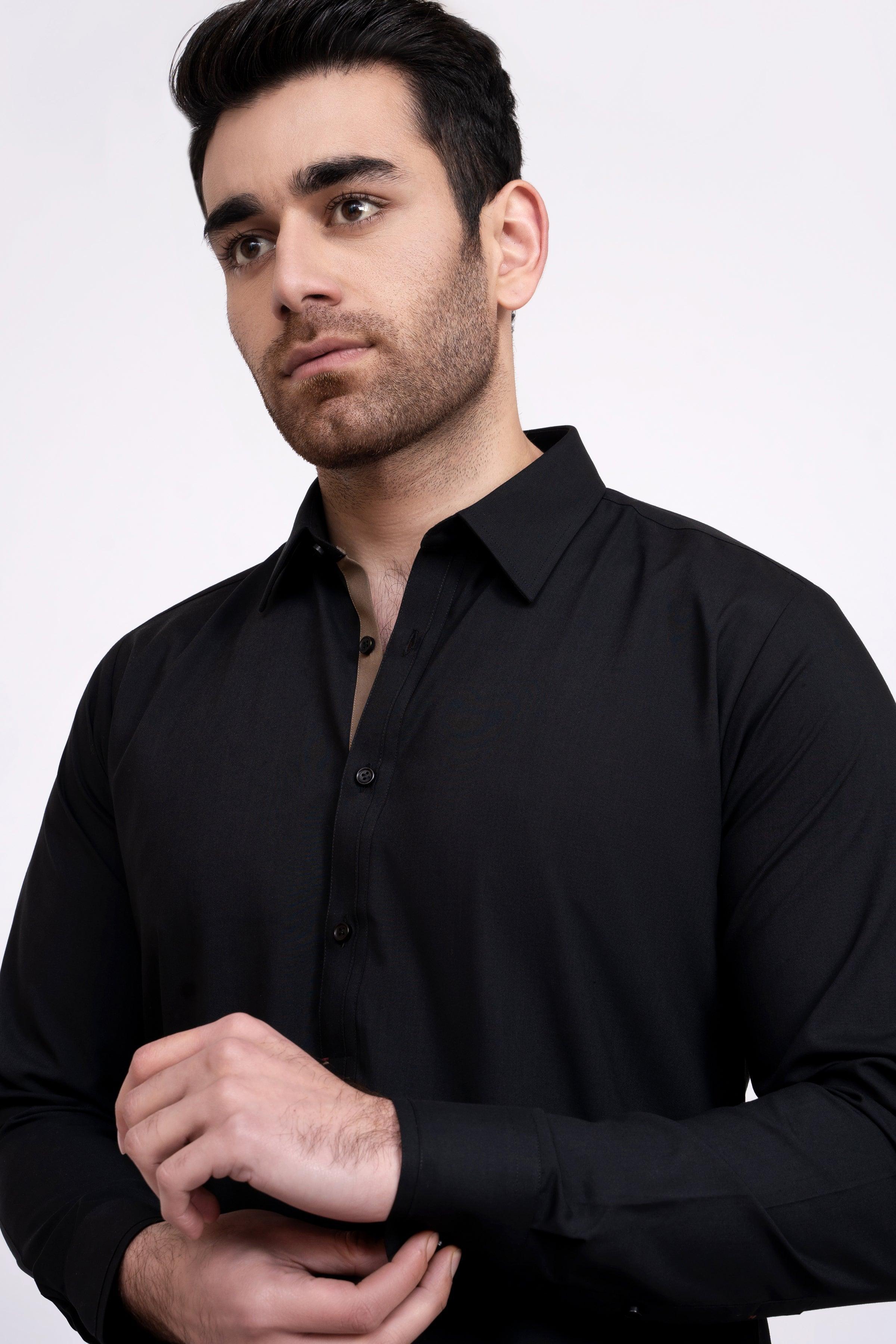 SHALWAR KAMEEZ BLACK - Image 4