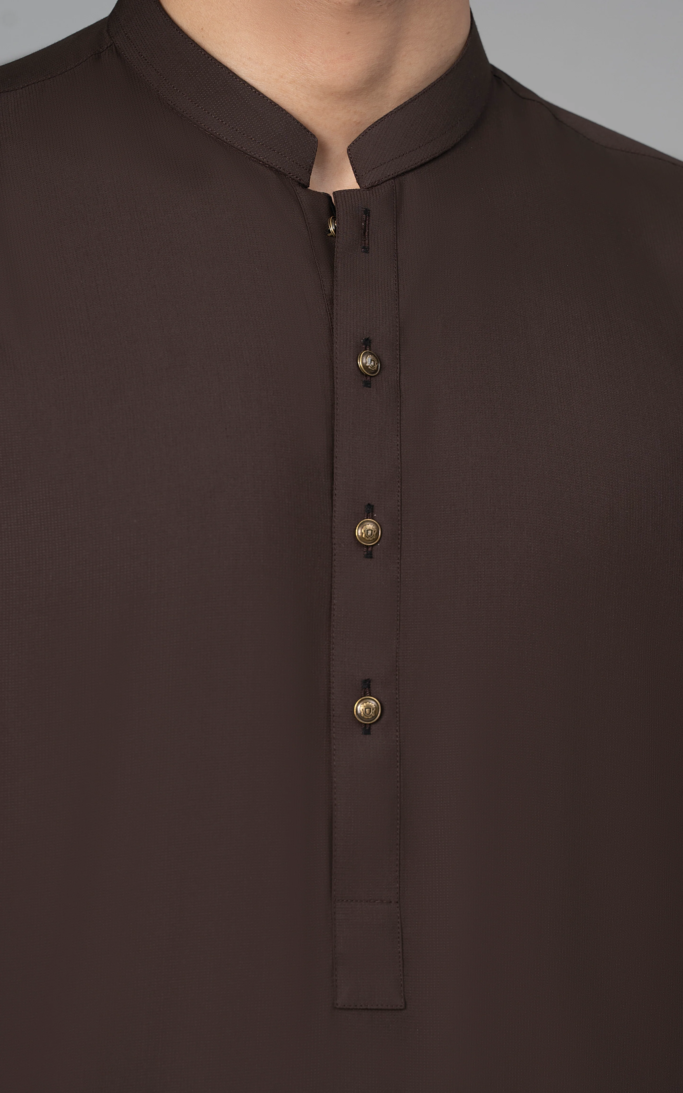 TEXTURED BLENDED WASH & WEAR - SIGNATURE COLLECTION BROWN - Image 2