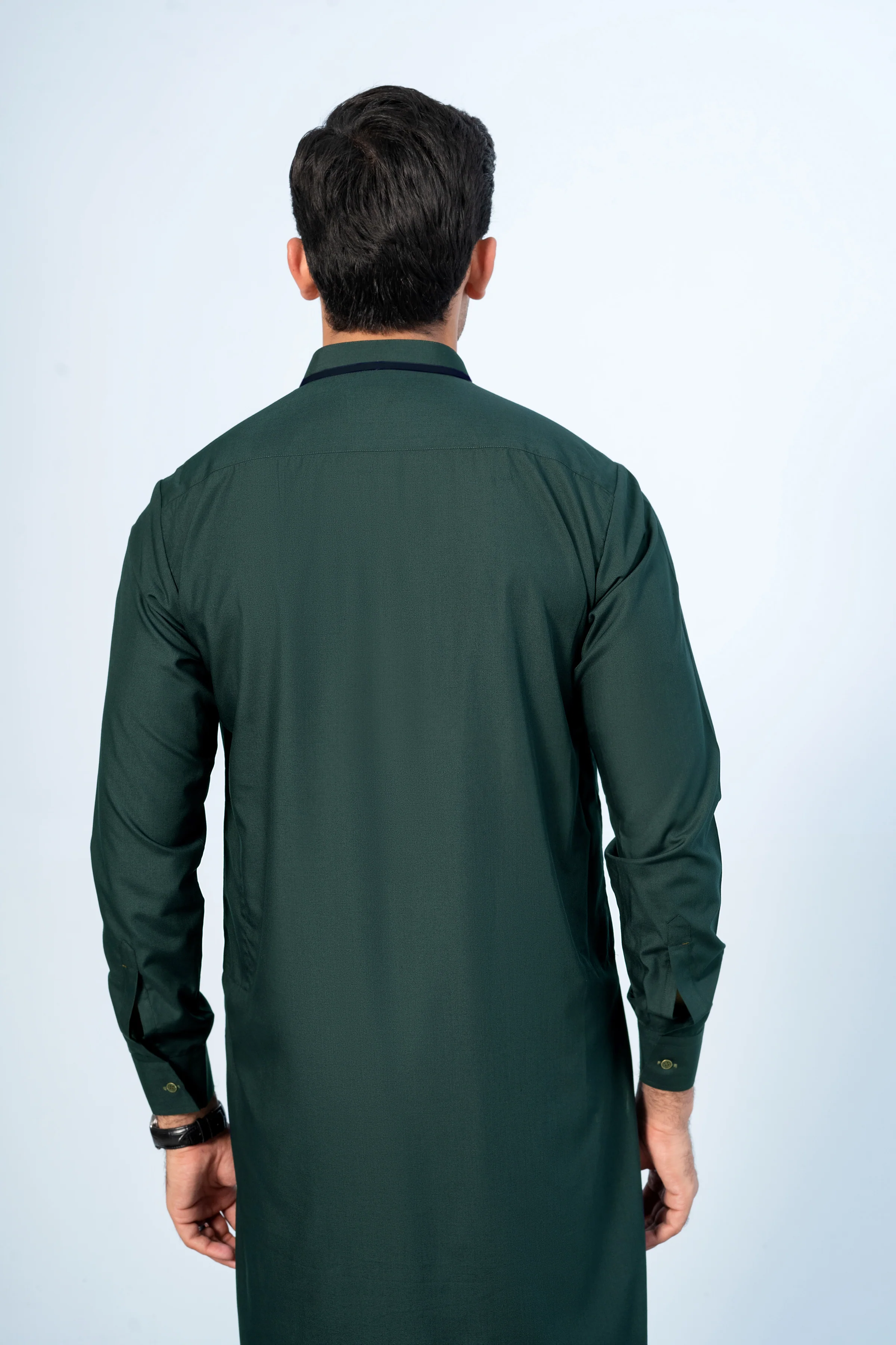 SHALWAR KAMEEZ DARK GREEN - Image 4
