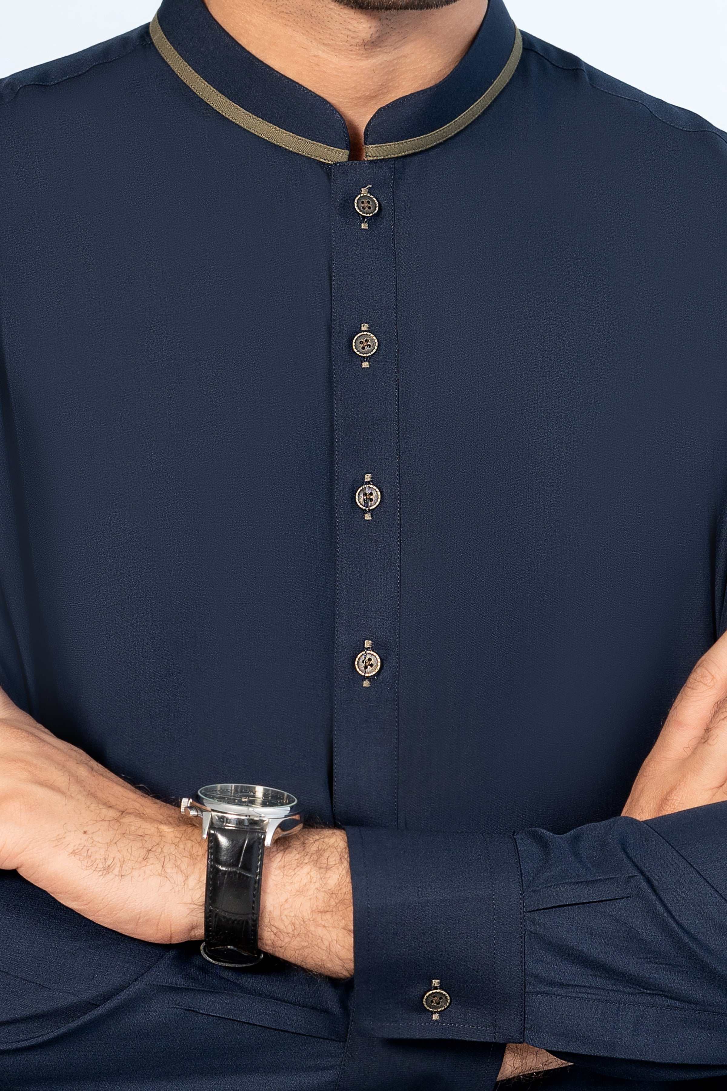 SHALWAR KAMEEZ DARK NAVY - Image 3