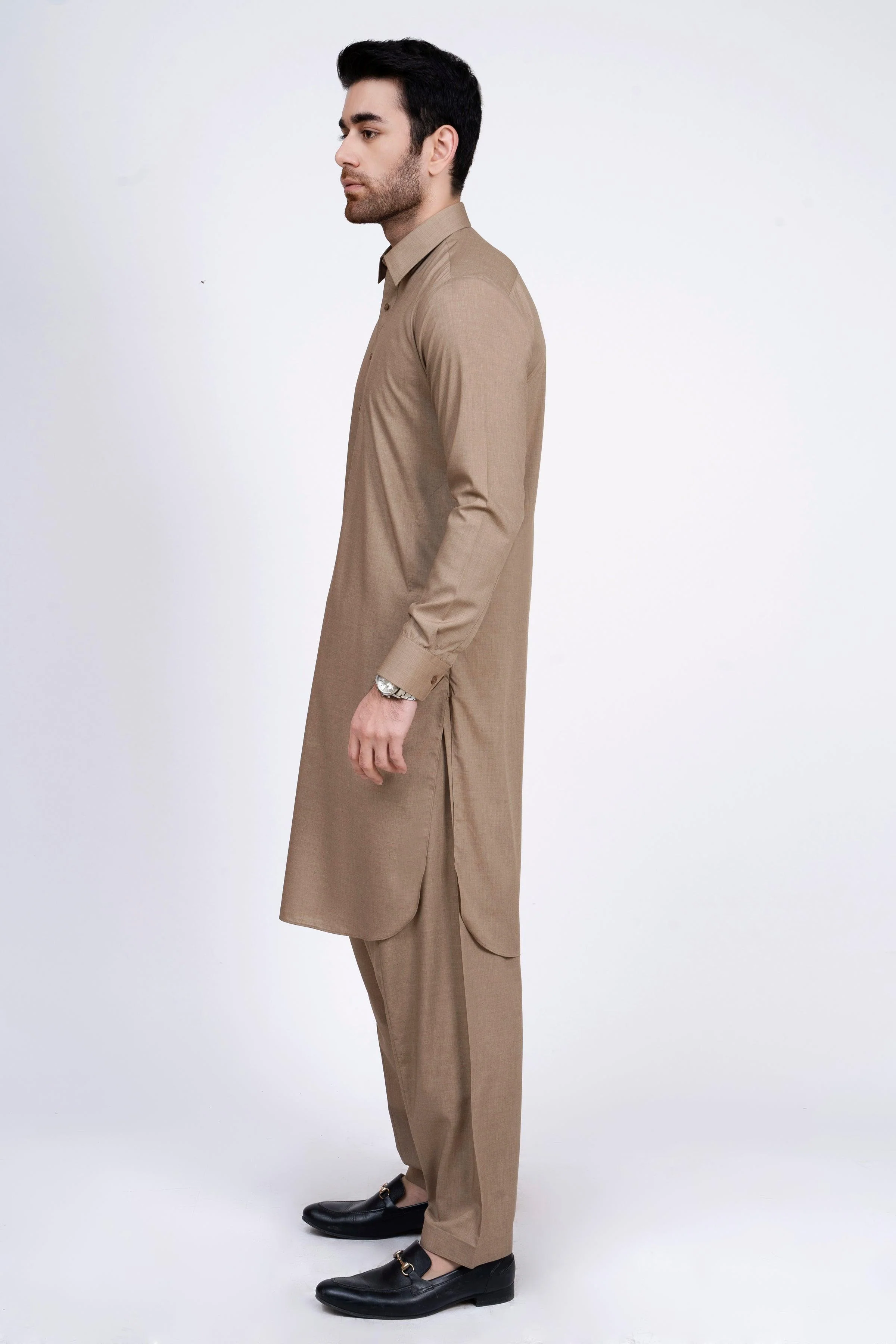 SHALWAR KAMEEZ KHAKI - Image 2