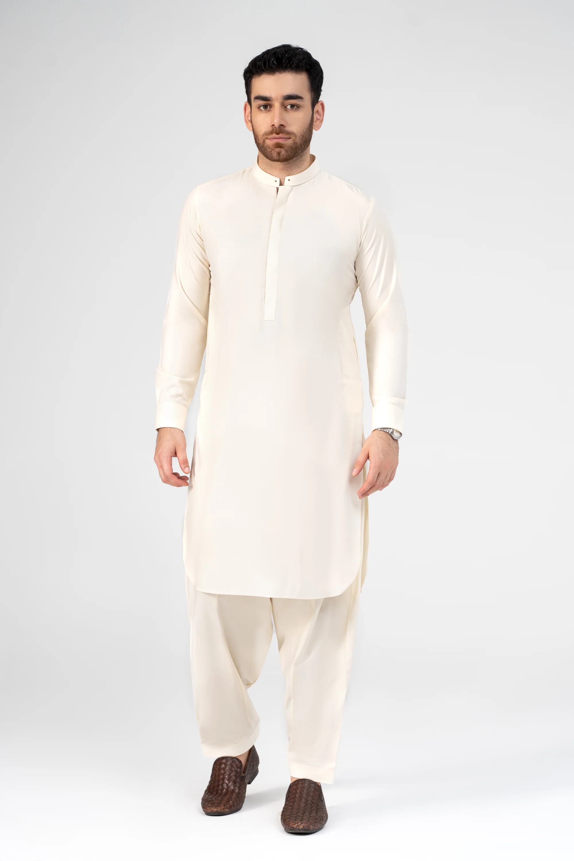 SHALWAR KAMEEZ OFF WHITE