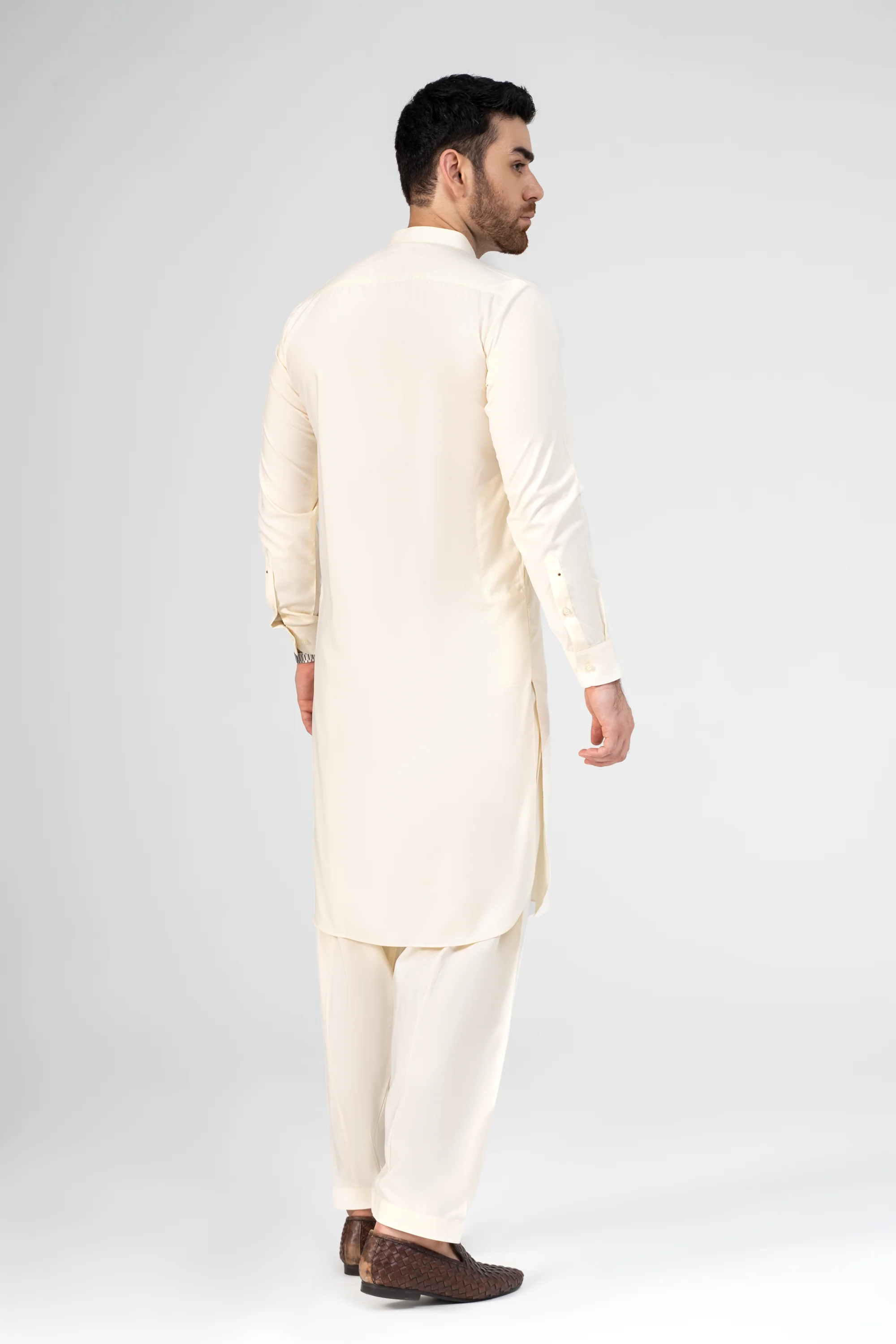SHALWAR KAMEEZ OFF WHITE - Image 3