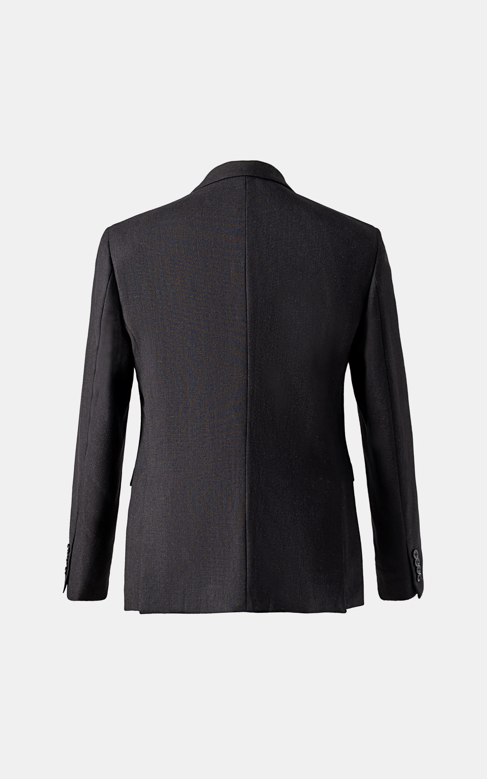 EXECUTIVE TAILORED MEN'S COAT BLACK - Image 4