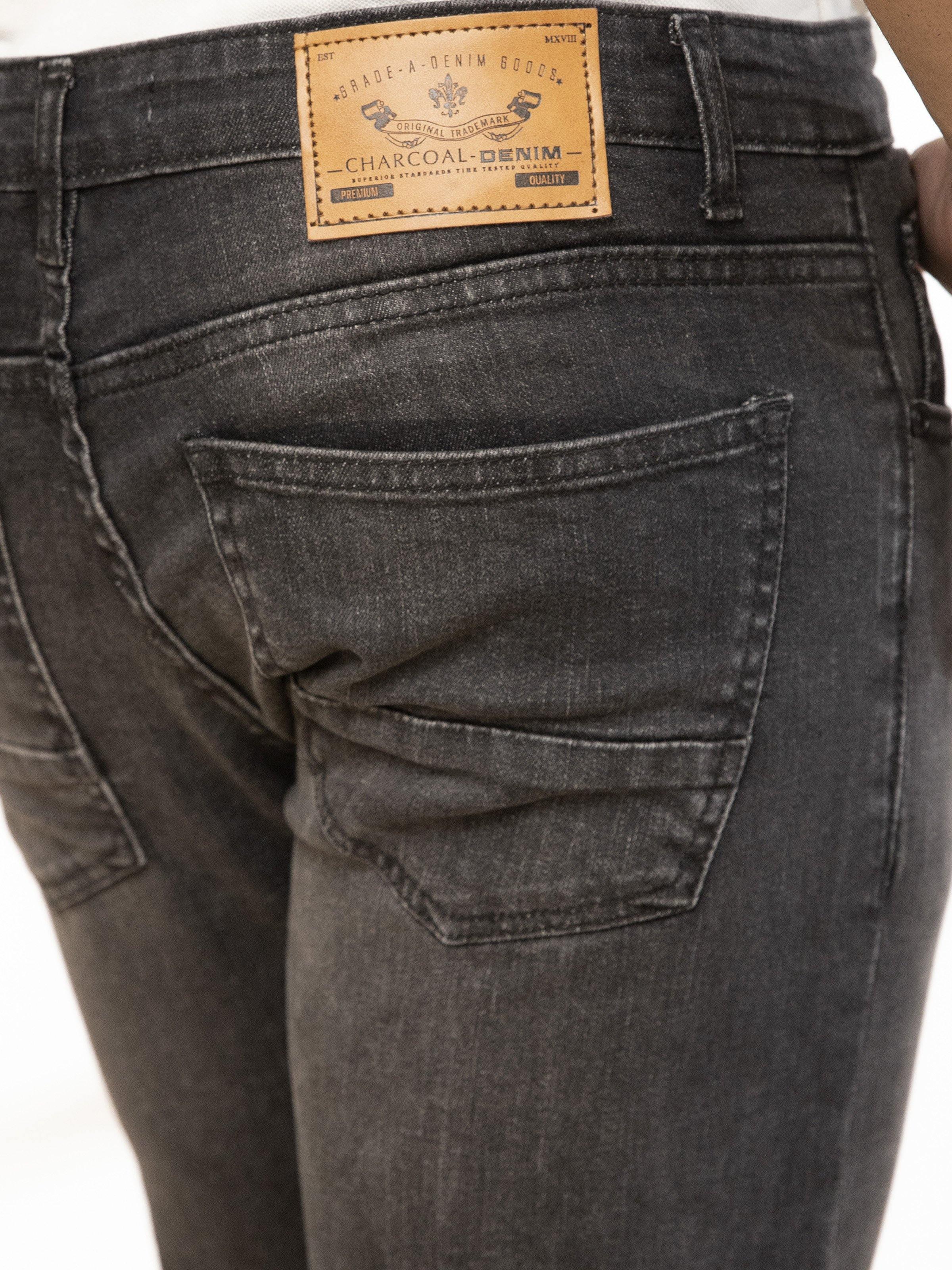 SKINNY LEG JEANS CHARCOAL - Image 3