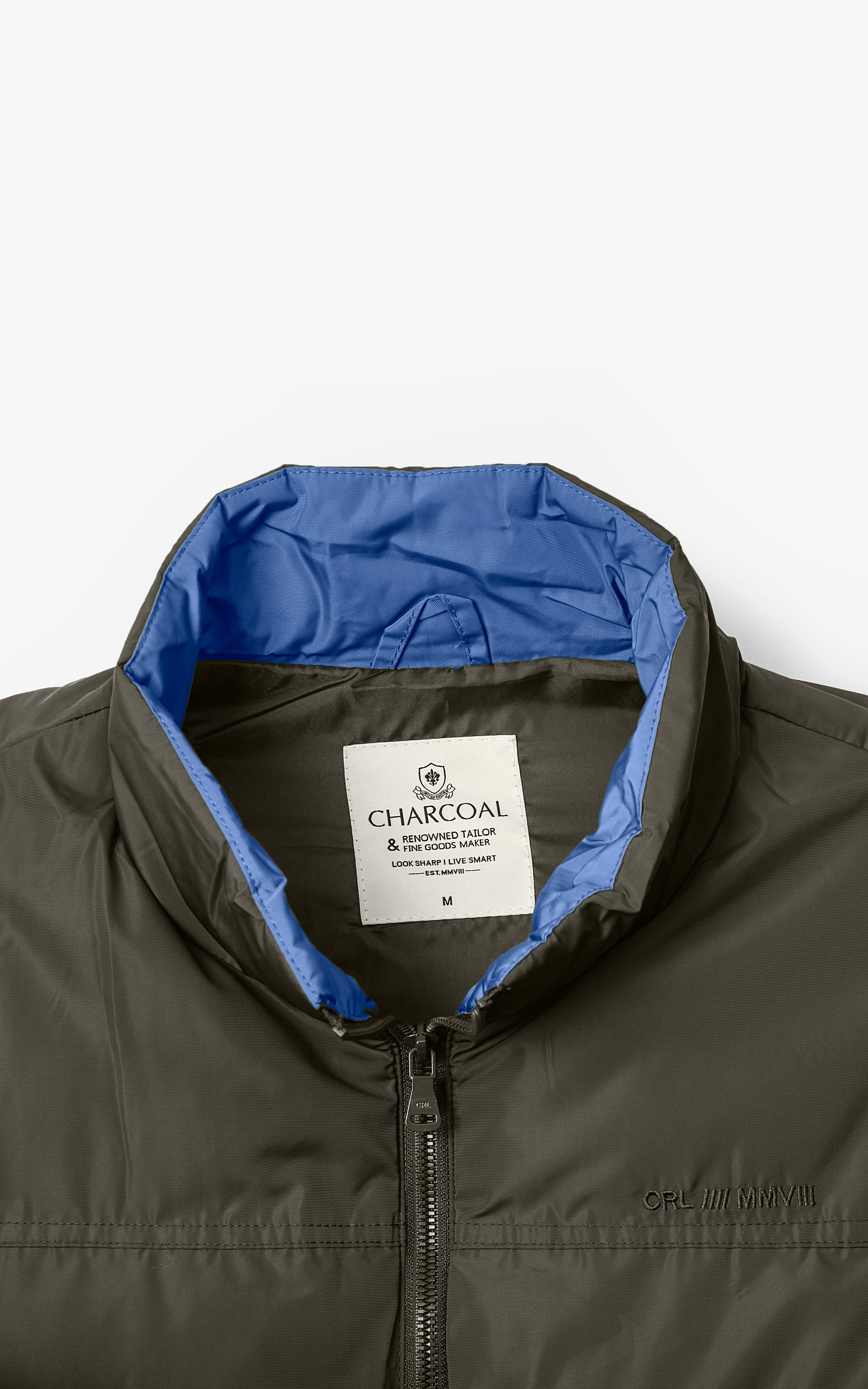SLEEVELESS JACKET OLIVE - Image 2