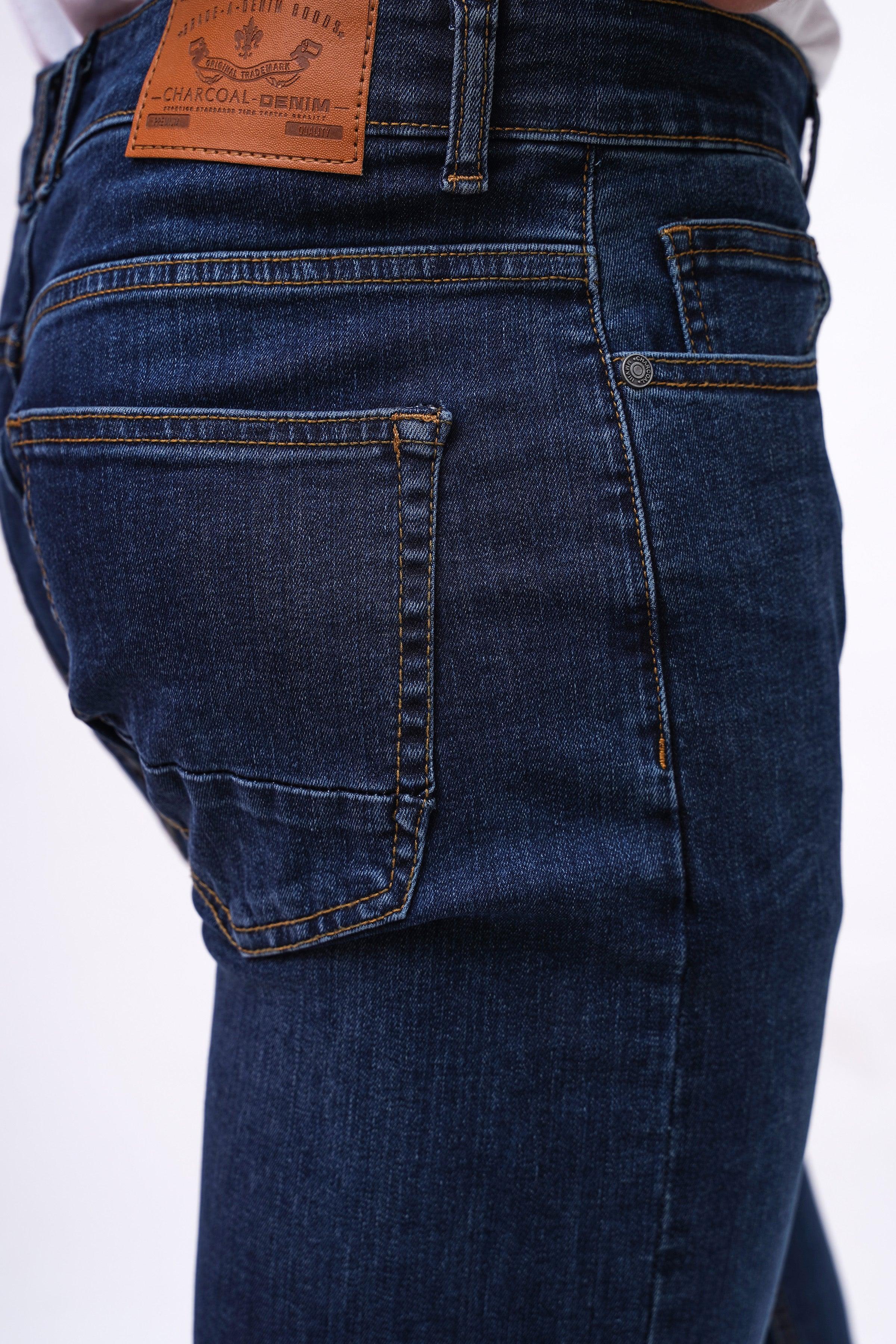 SLIM FIT BLUE TINTED JEAN - Image 4