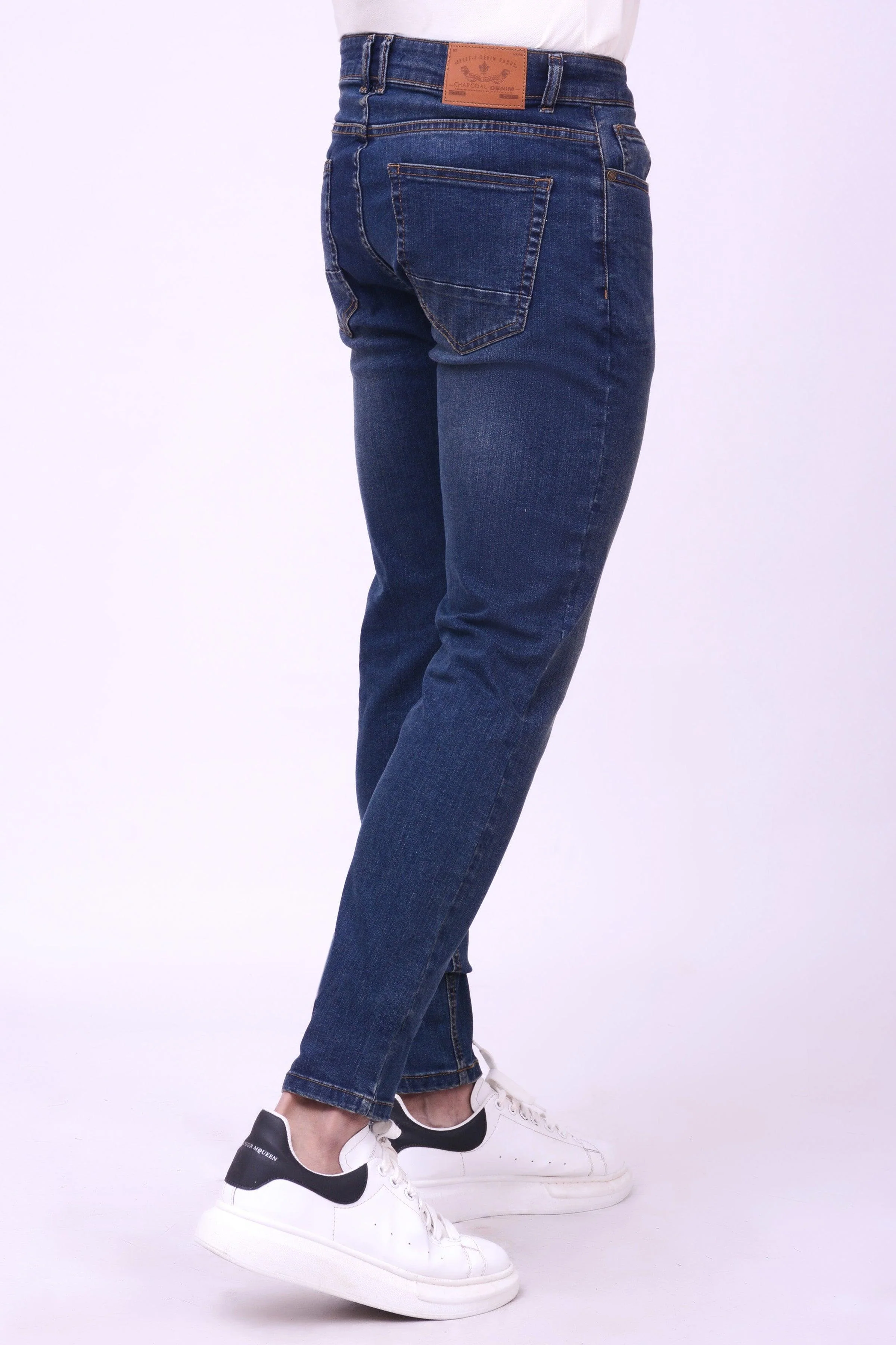 SLIM FIT JEAN DARK BLUE - Image 3