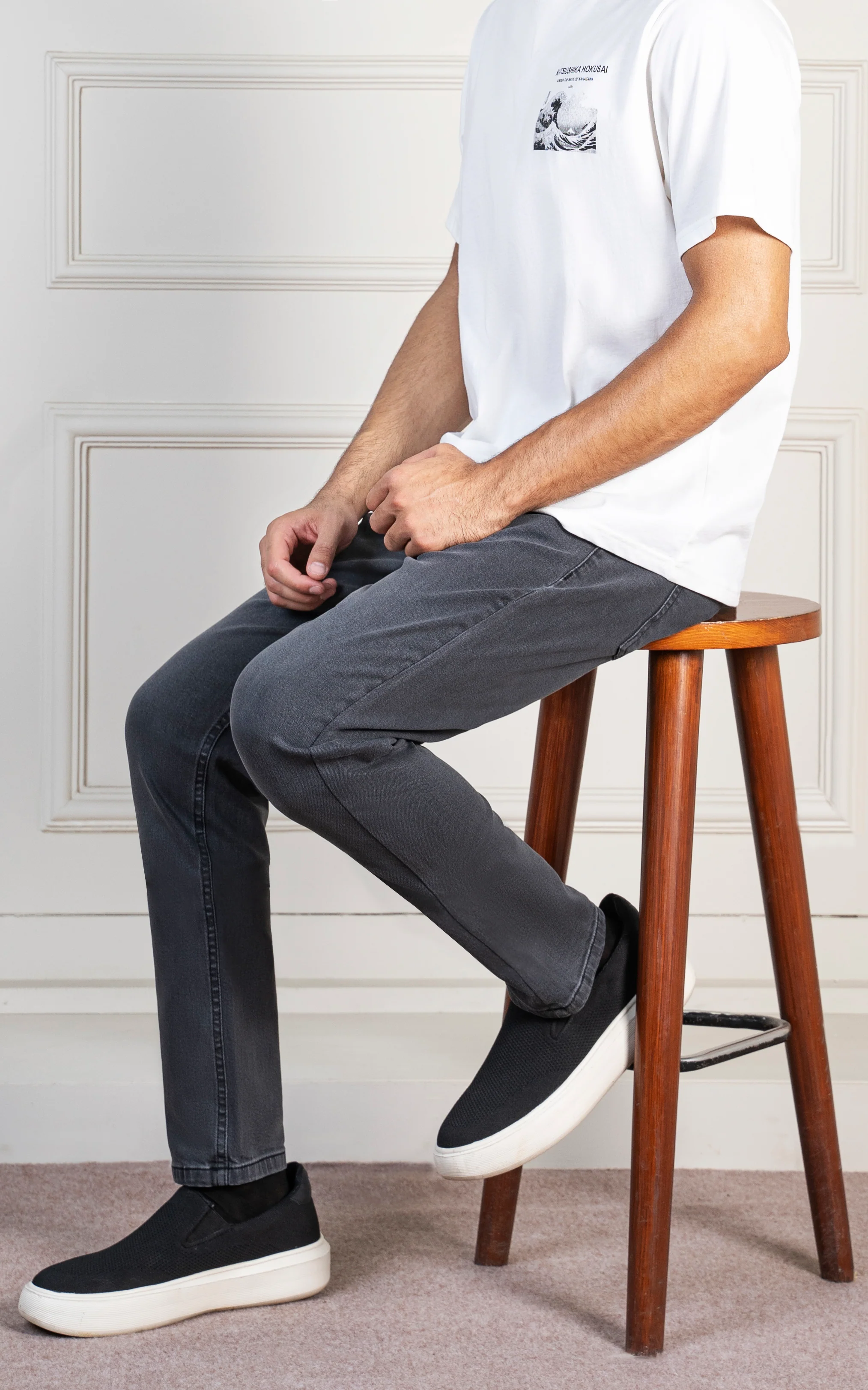 SLIM FIT JEAN GREY - Image 4