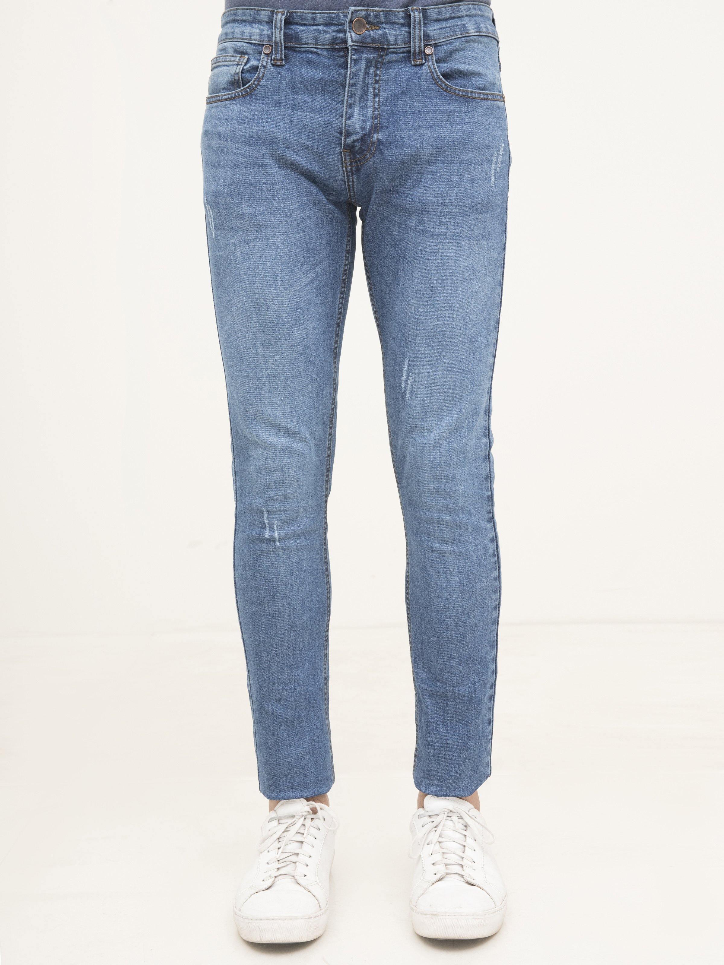 SLIM FIT JEANS LIGHT BLUE - Image 2