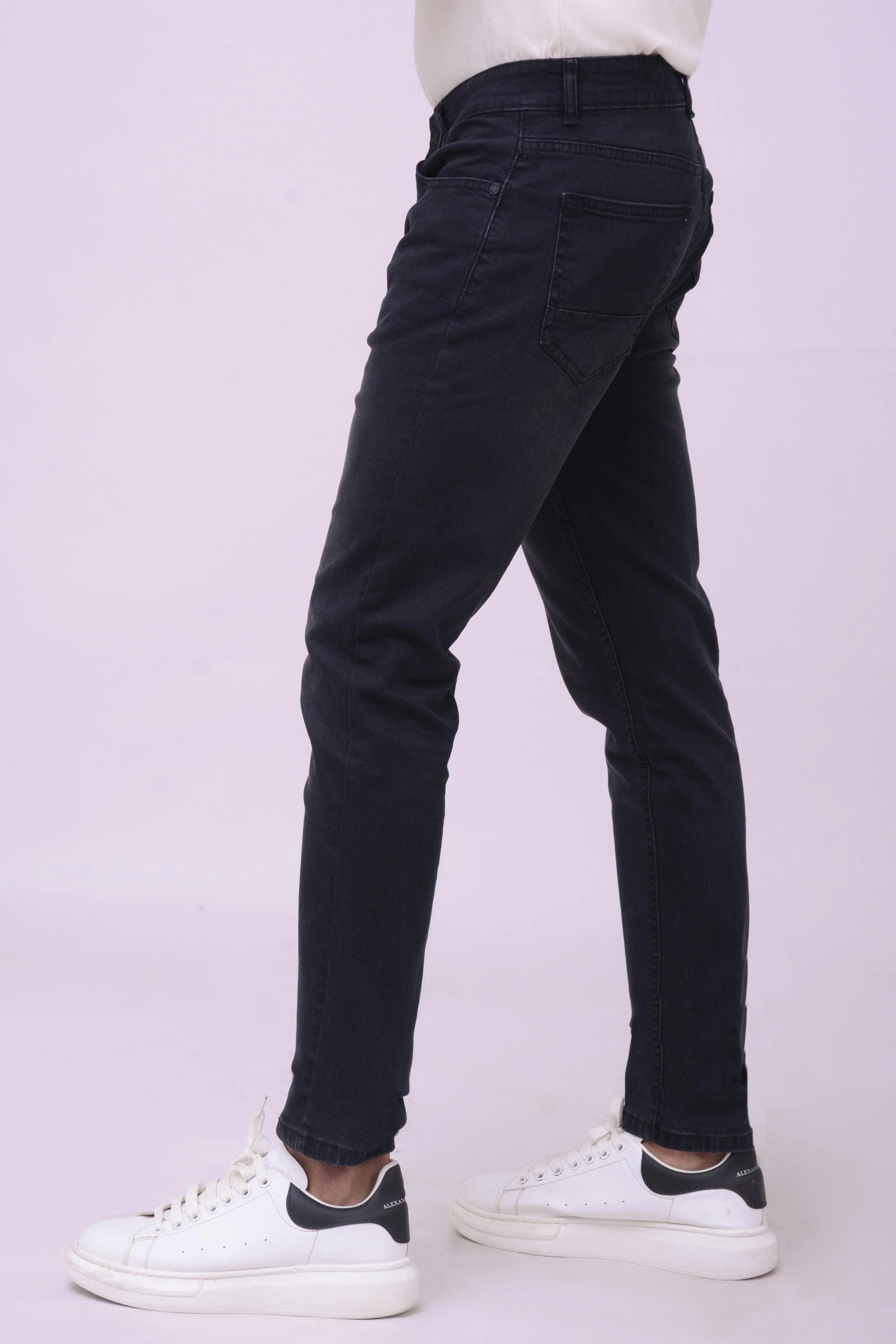 SLIM LEG JEANS CHARCOAL