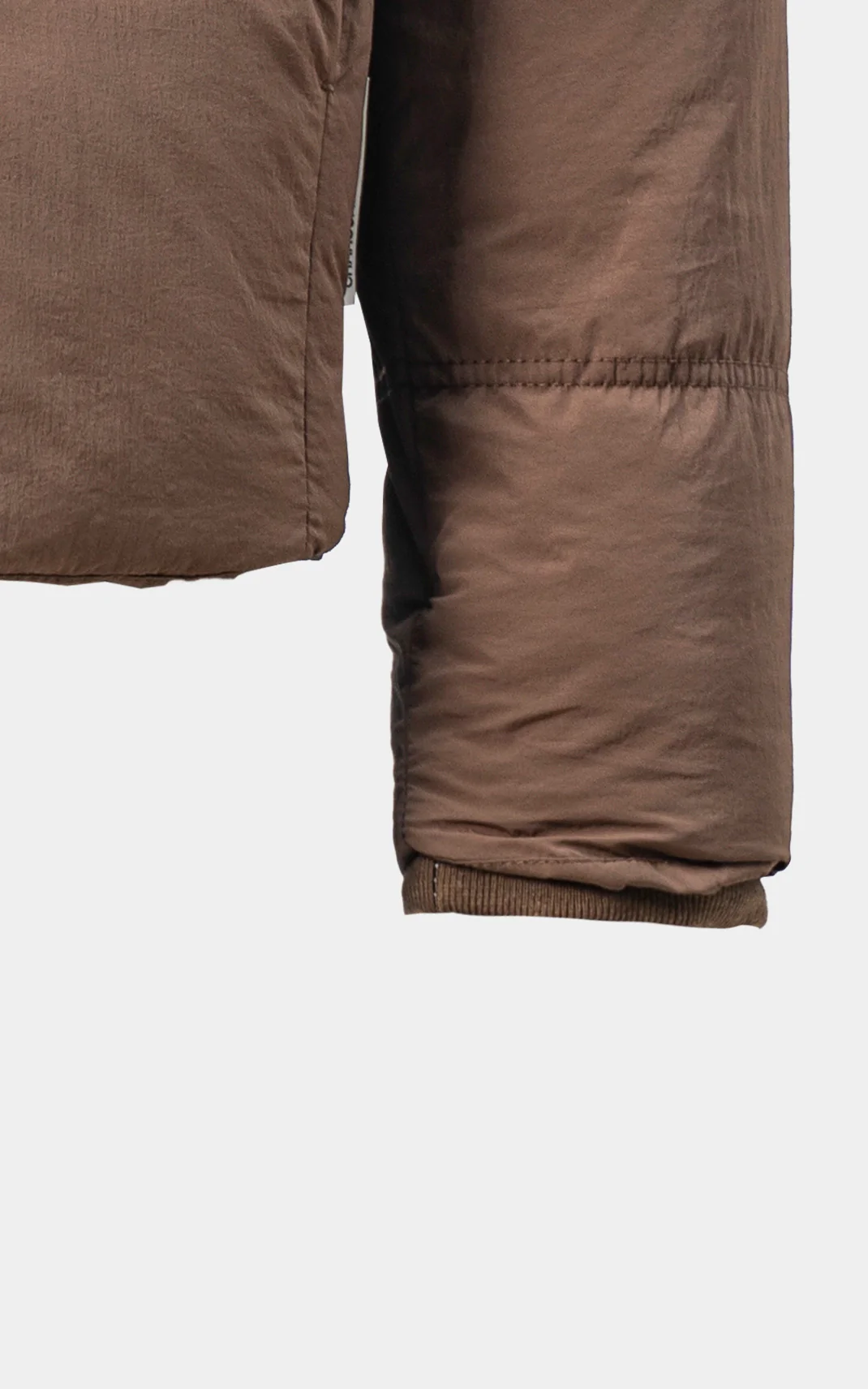 SMART FIT FULLSLEEVE PUFFER JACKET BROWN - Image 3