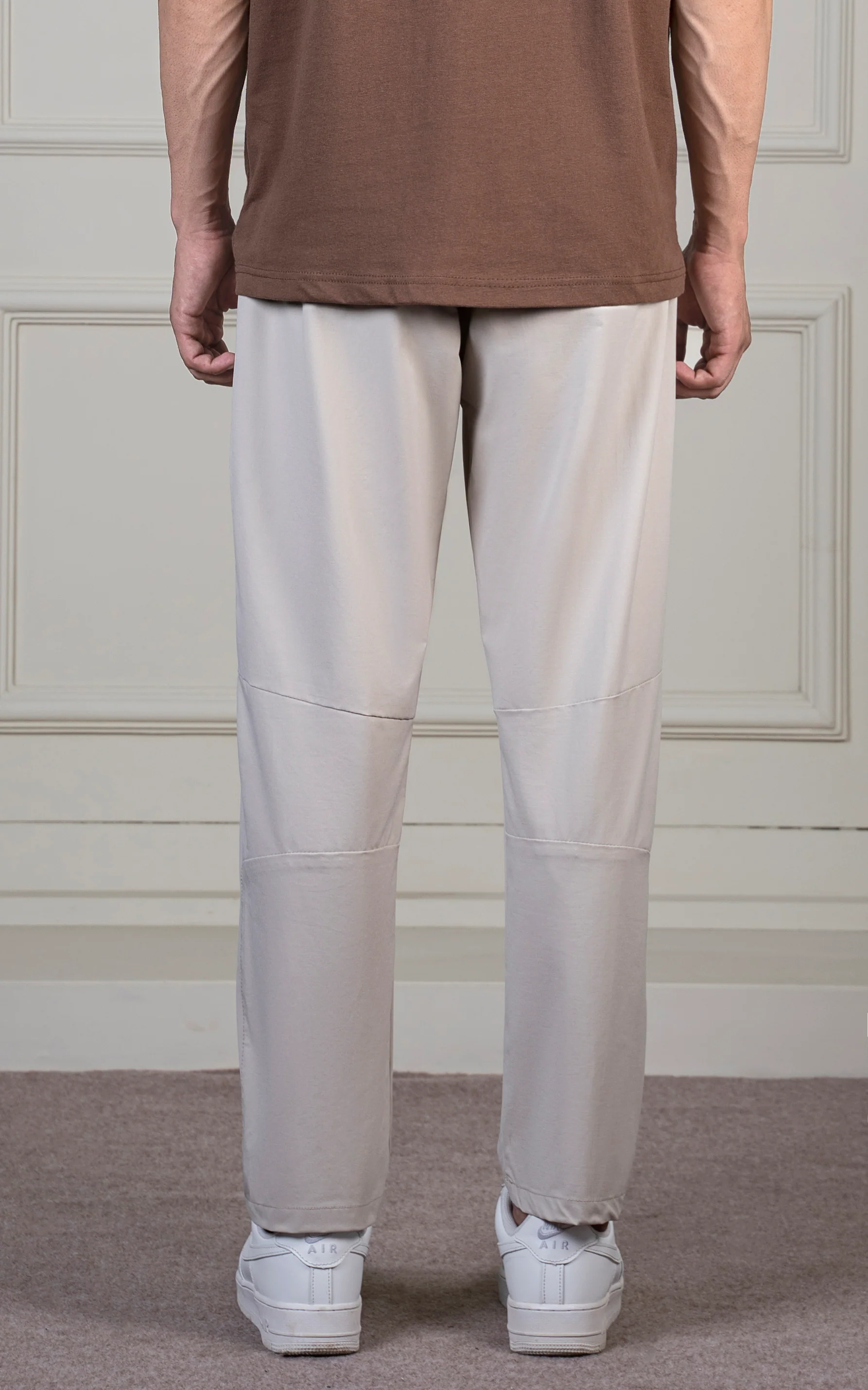 SMART FIT JOGGER TROUSER BEIGE - Image 5