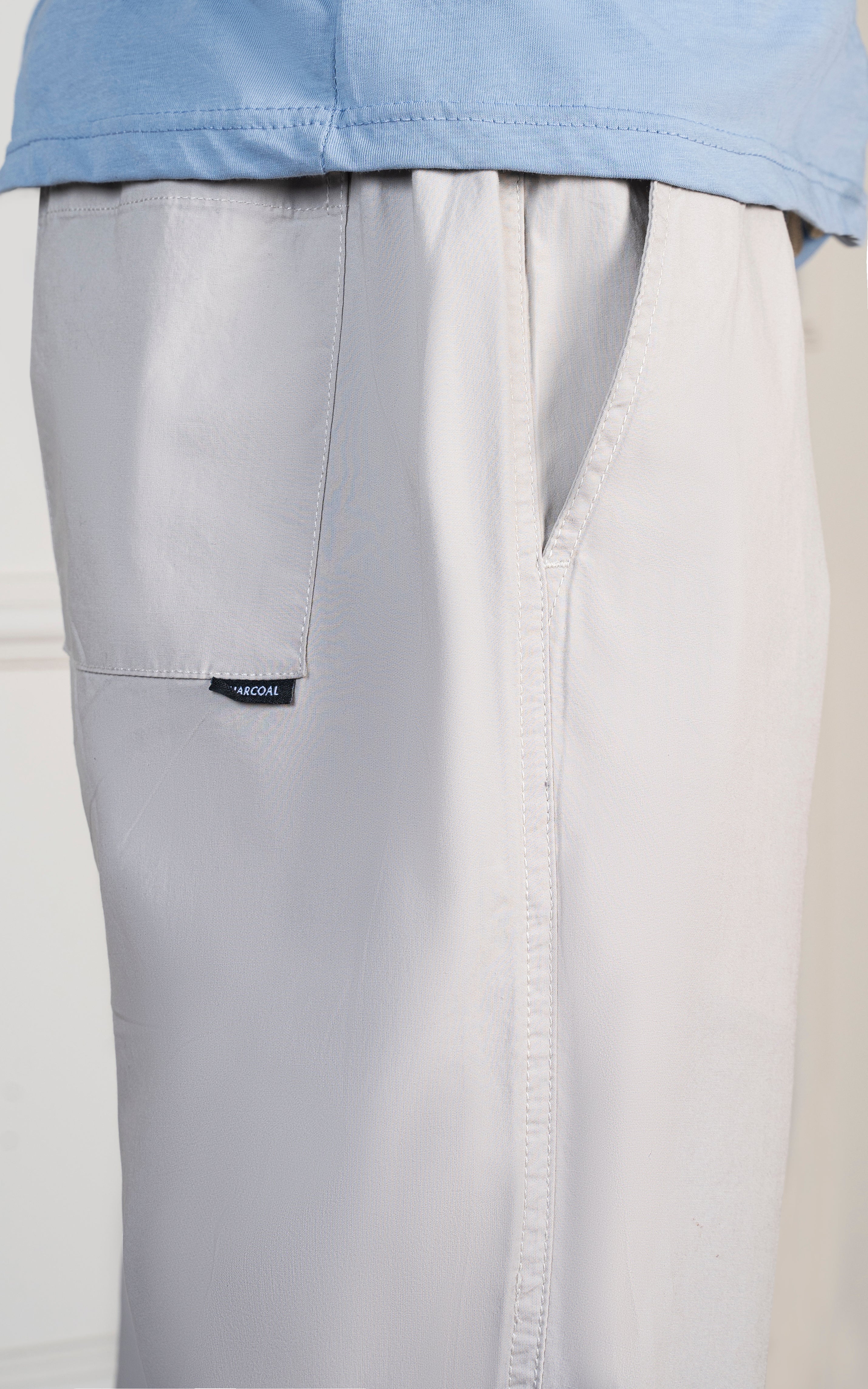 SMART FIT JOGGER TROUSER BEIGE - Image 3