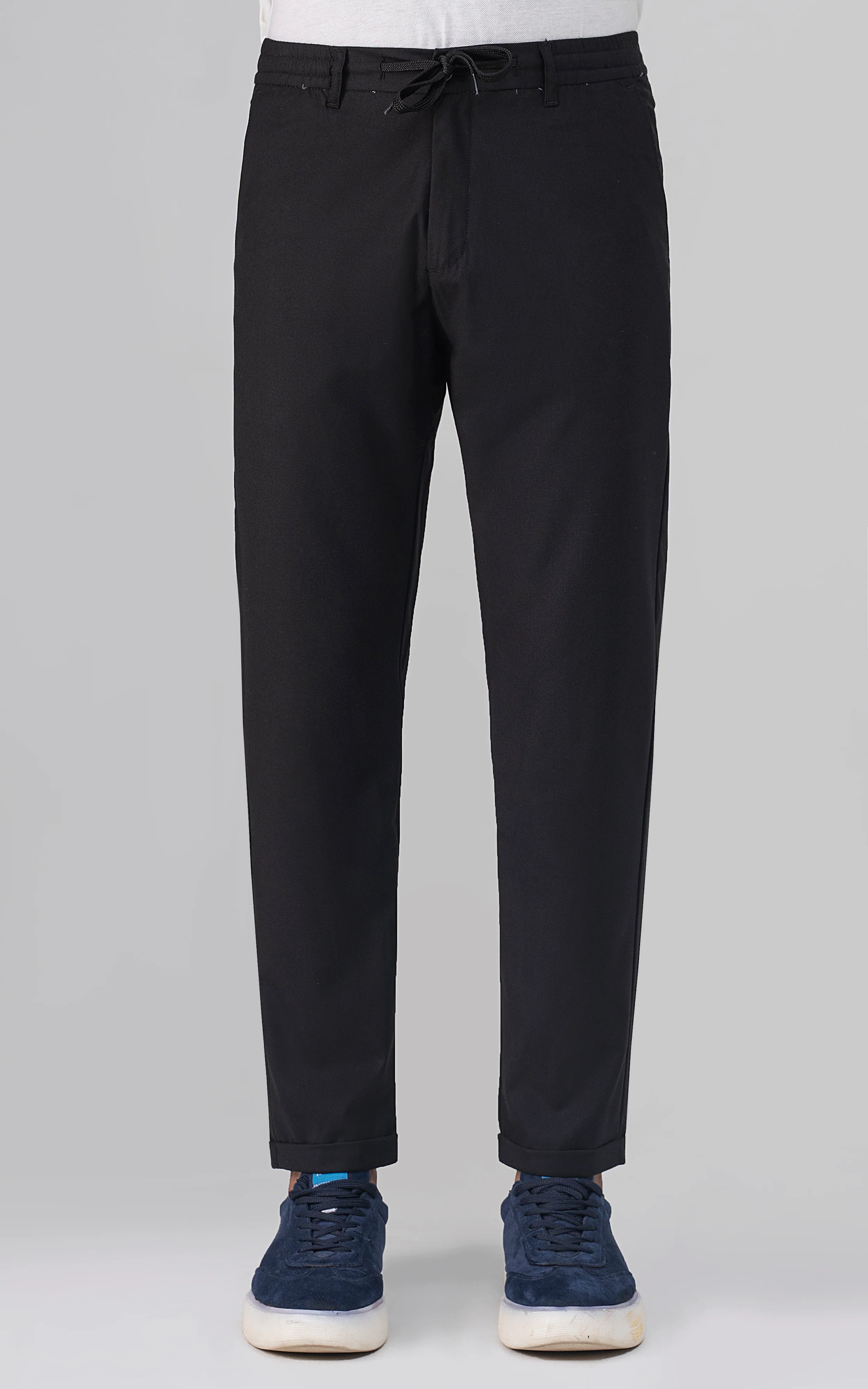 SMART FIT JOGGER TROUSER BLACK - Image 3