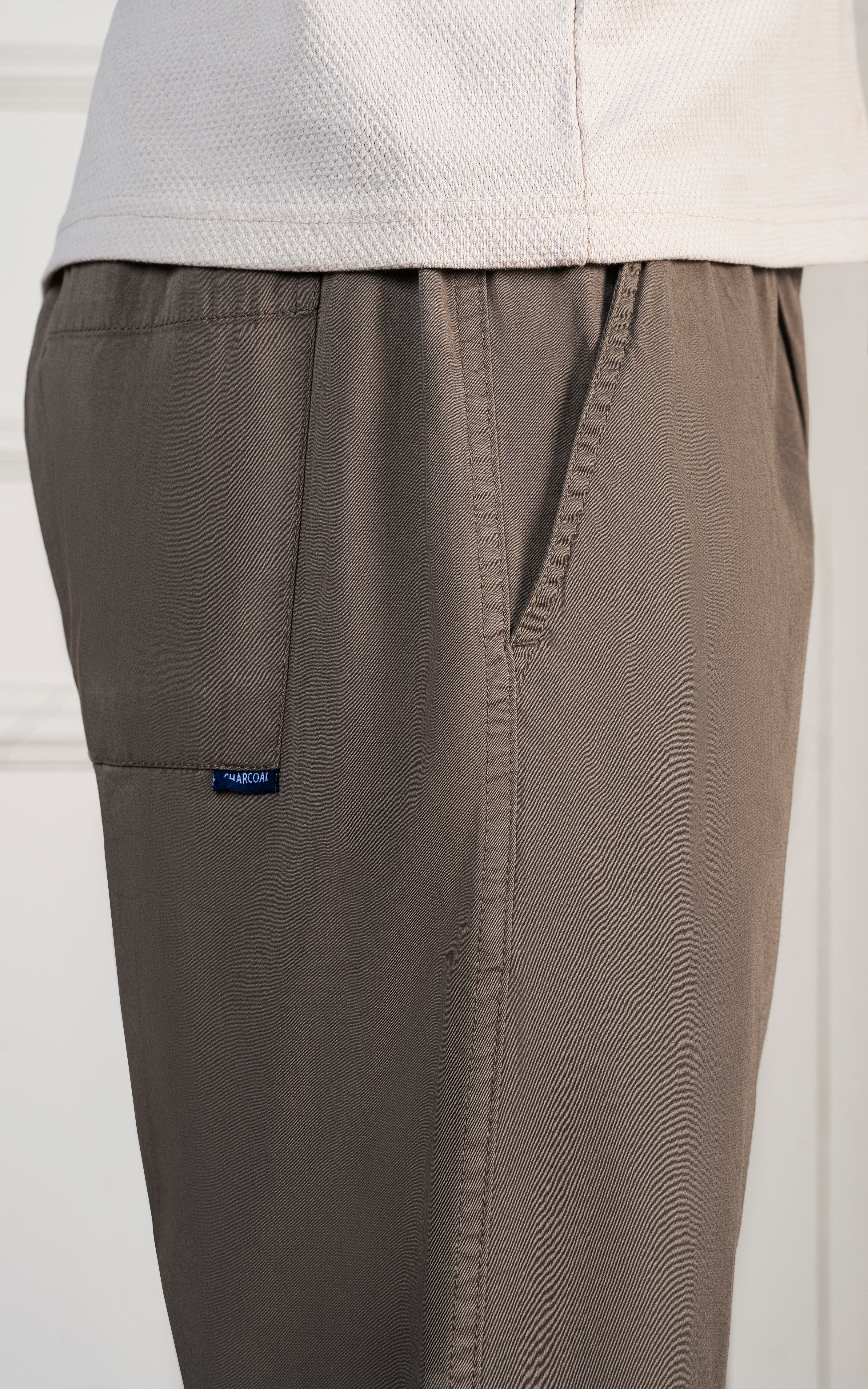 SMART FIT JOGGER TROUSER DARK OLIVE - Image 3