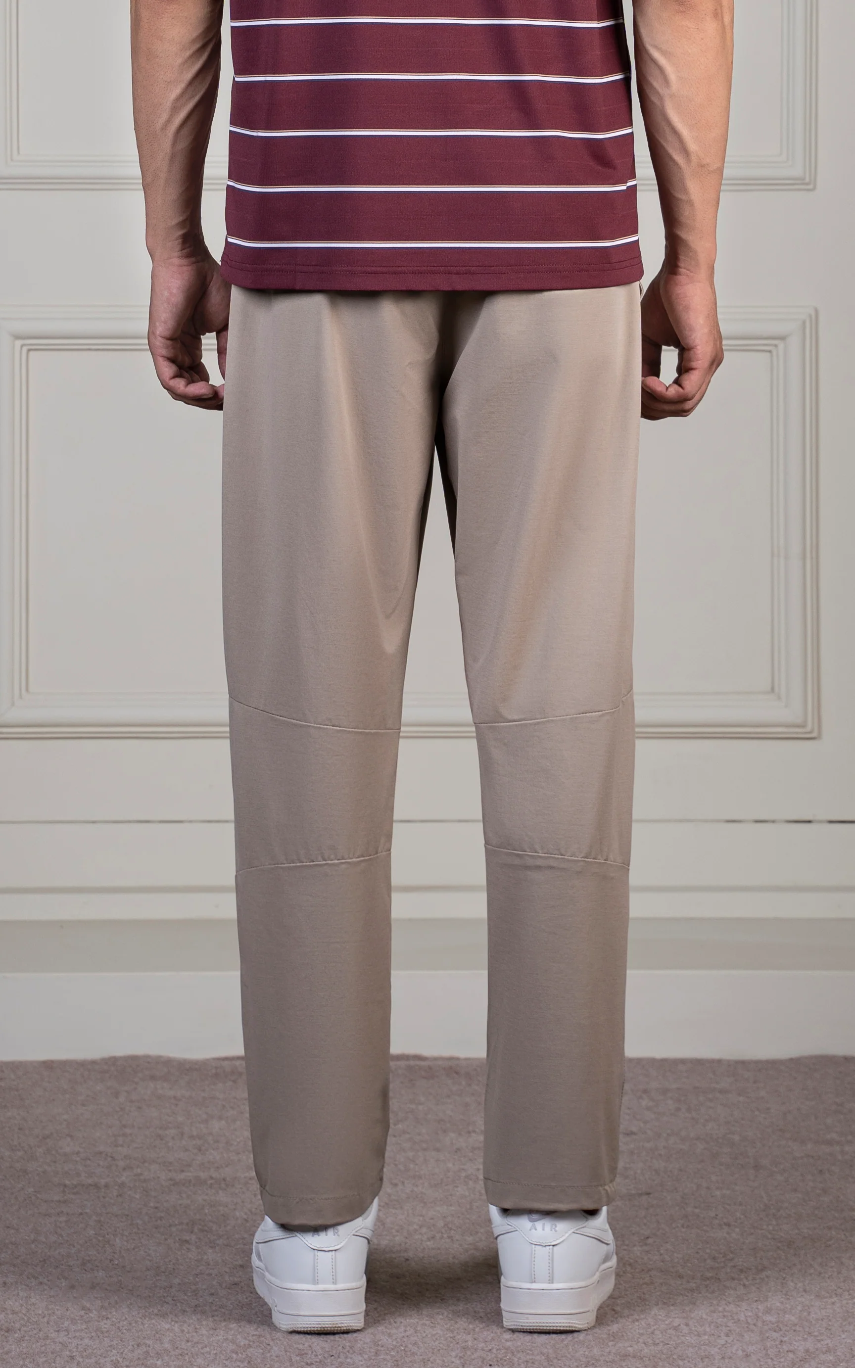 SMART FIT JOGGER TROUSER KHAKI - Image 4