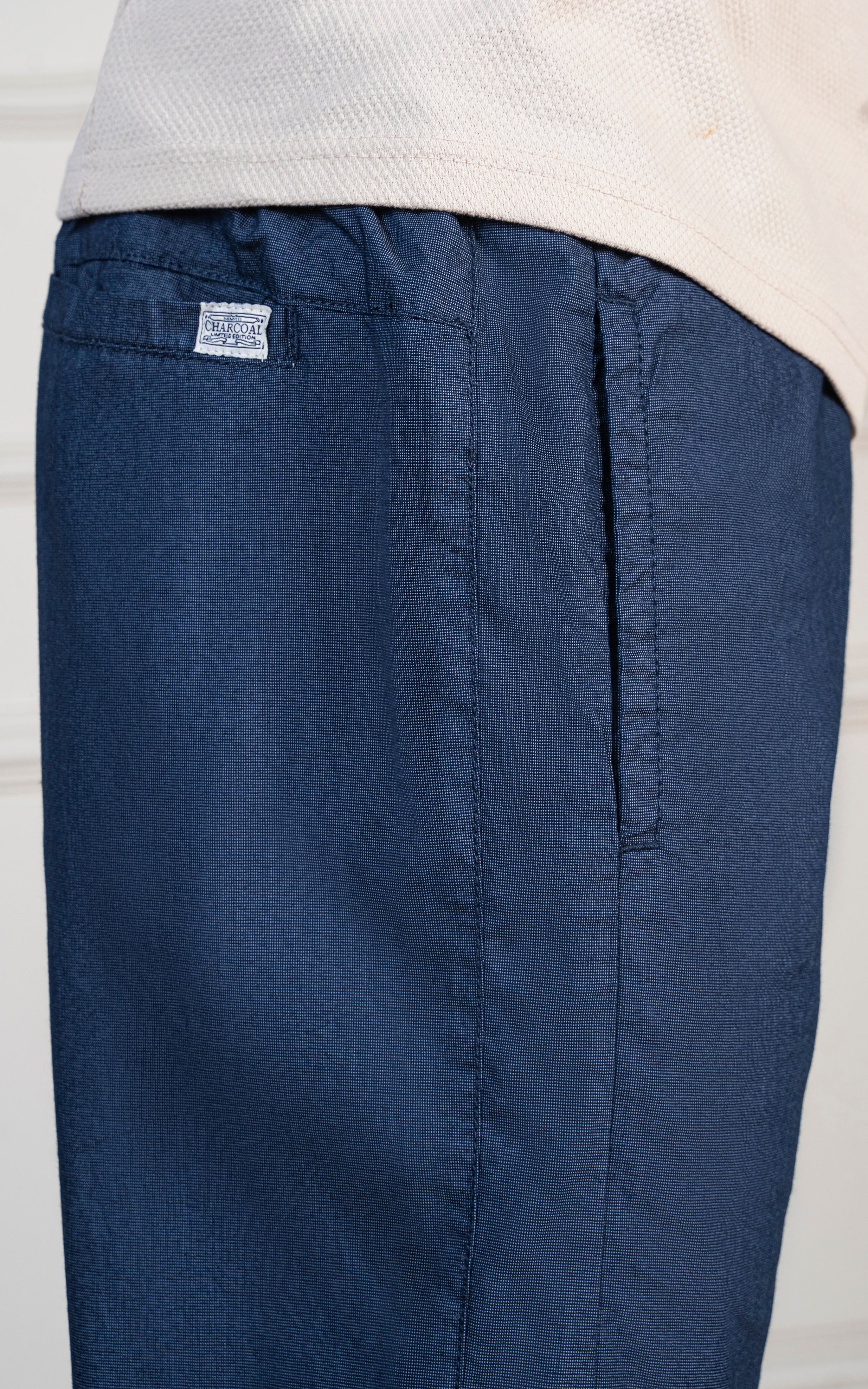 SMART FIT JOGGER TROUSER NAVY - Image 3