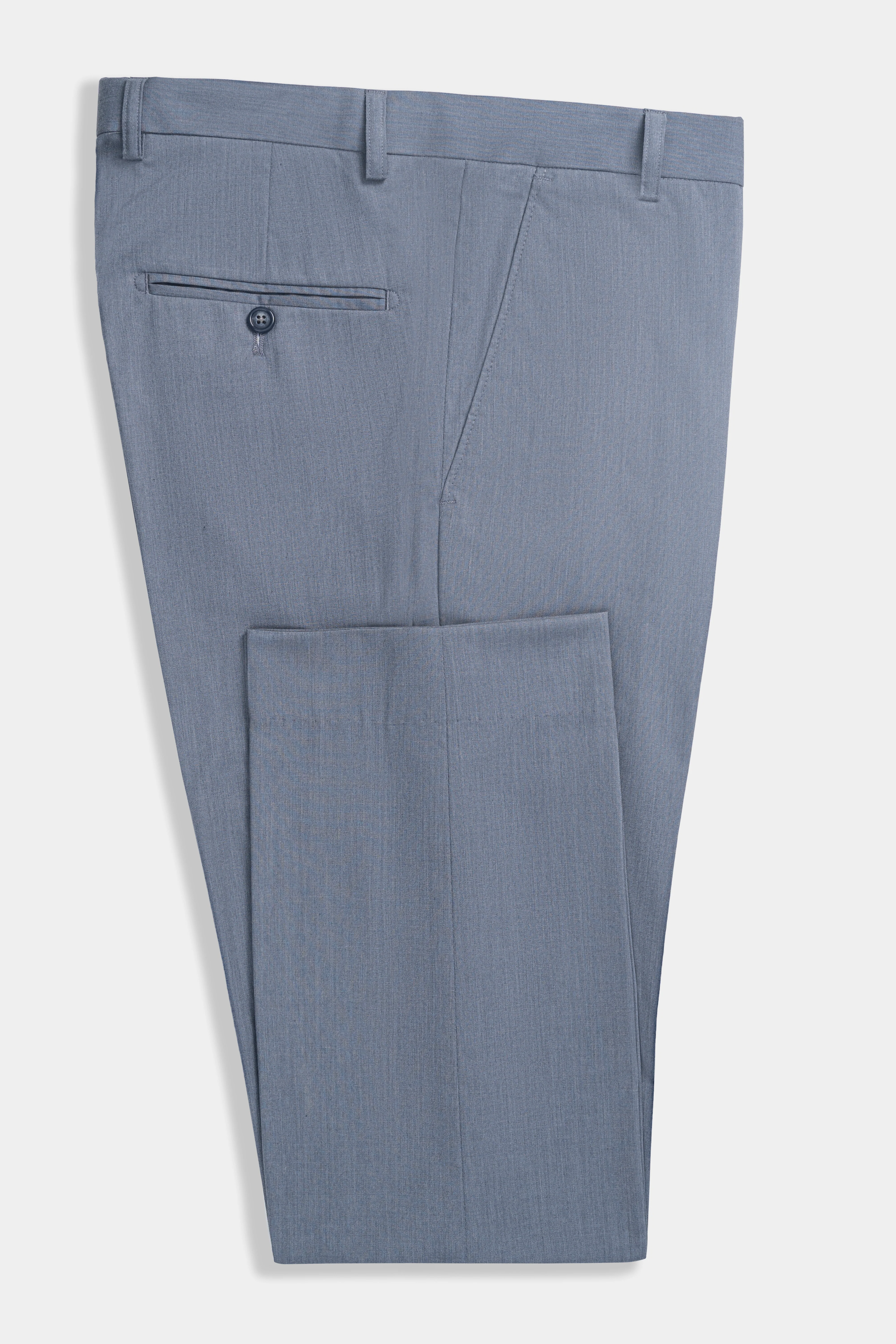 Smart Fit Light Grey Dress Pant - Image 4