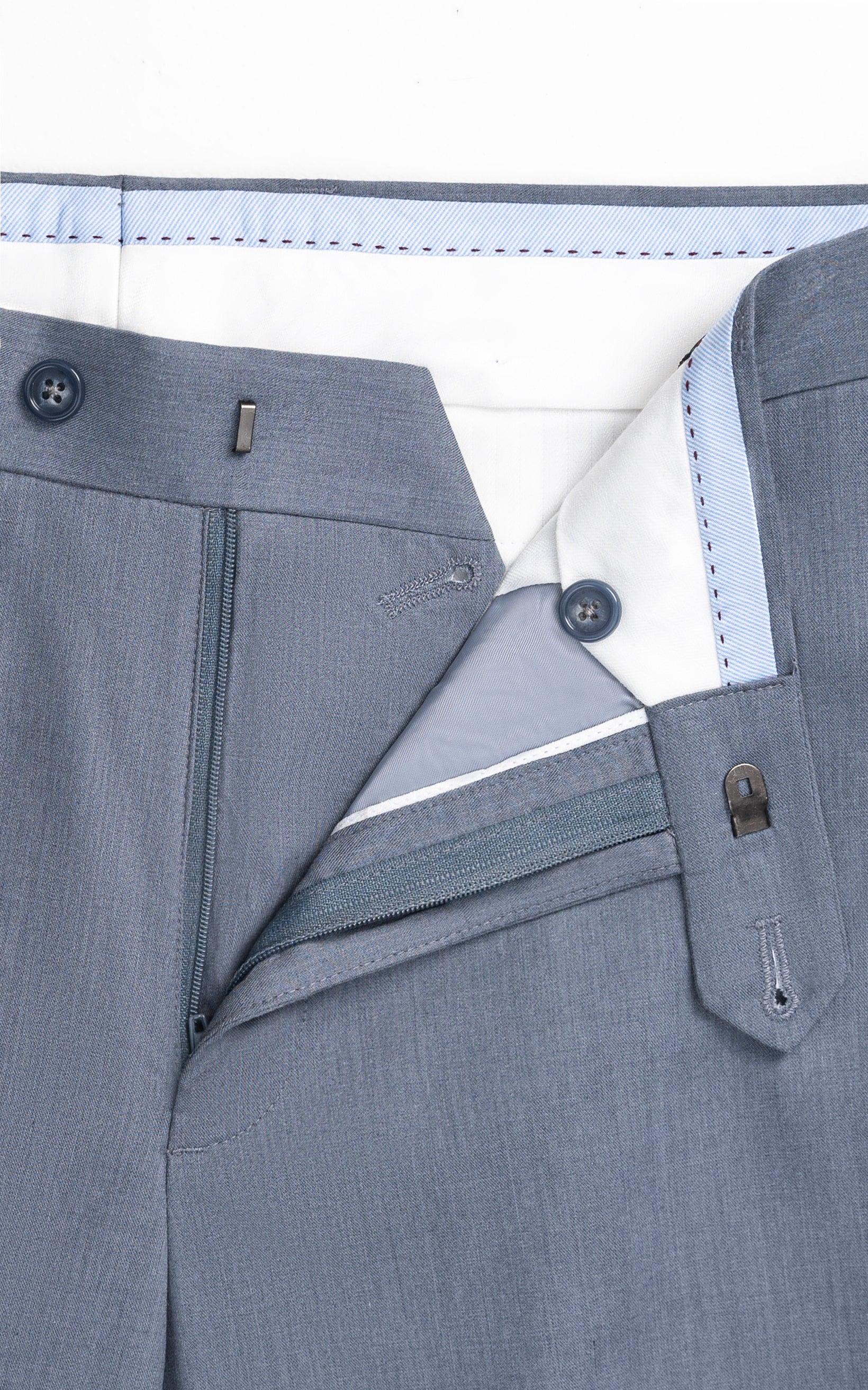 Smart Fit Light Grey Dress Pant - Image 5