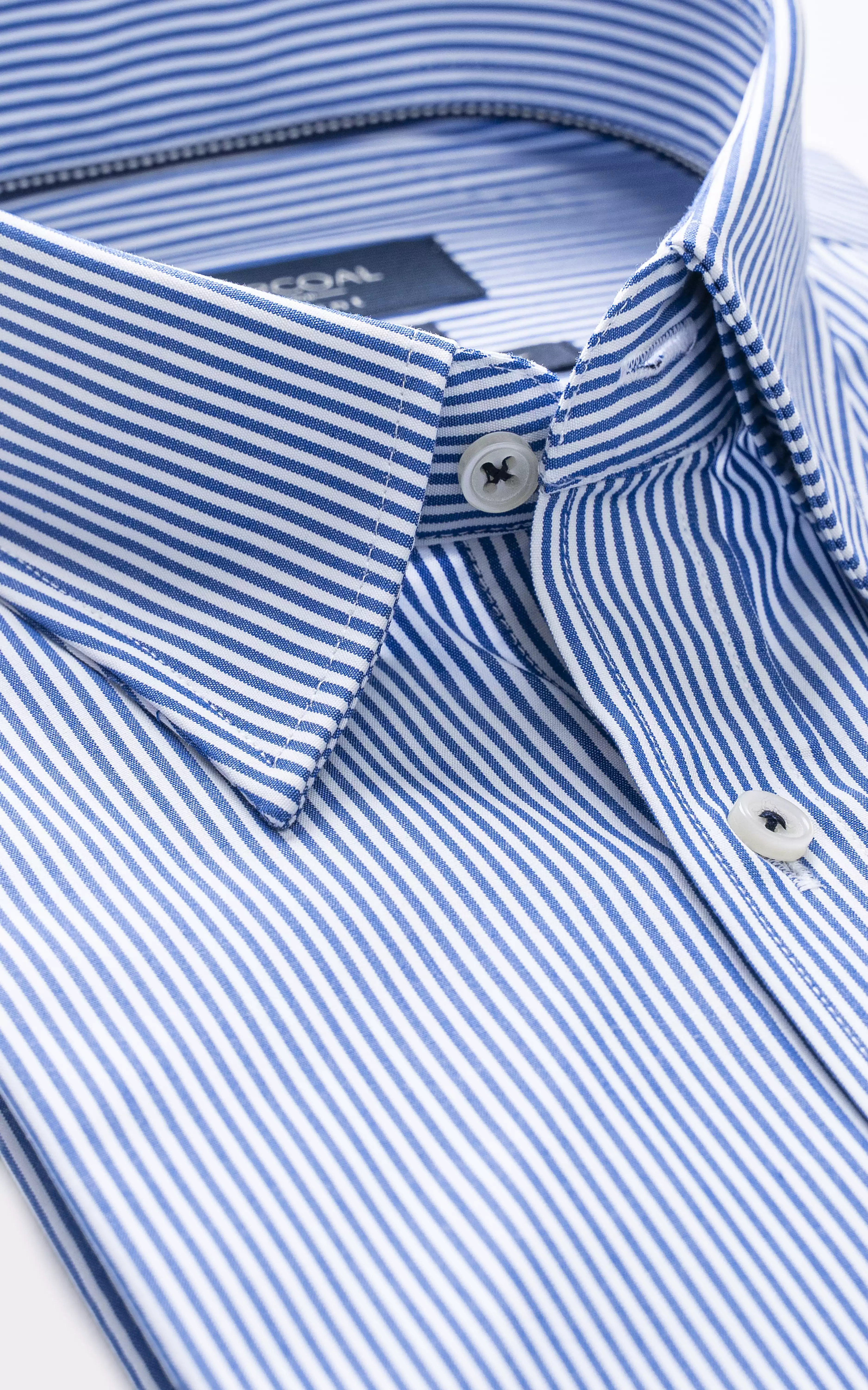 SMART FIT STRIPED SHIRT BLUE STRIPED - Image 2