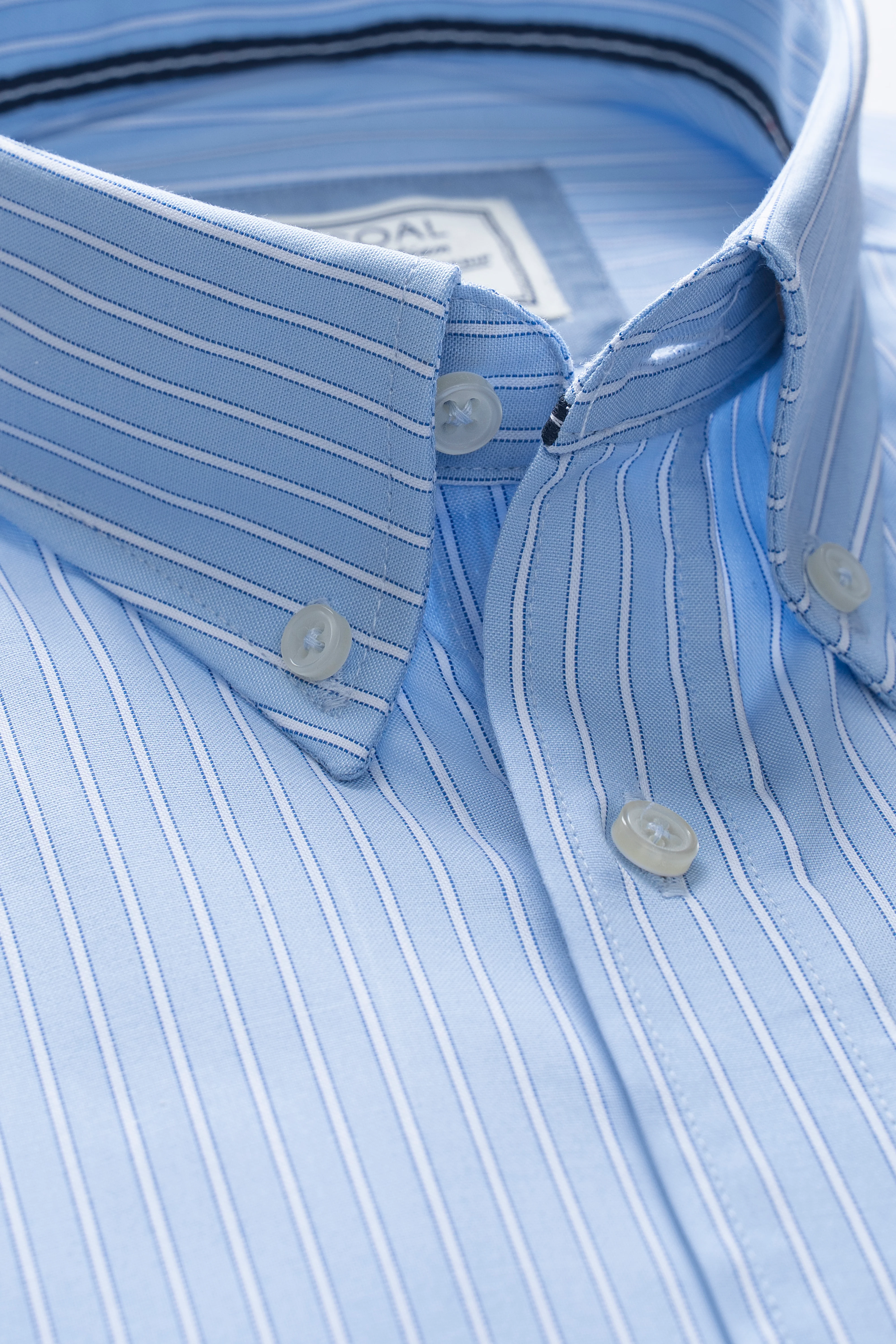 SMART FIT STRIPED SHIRT SKY WHITE LINE - Image 2