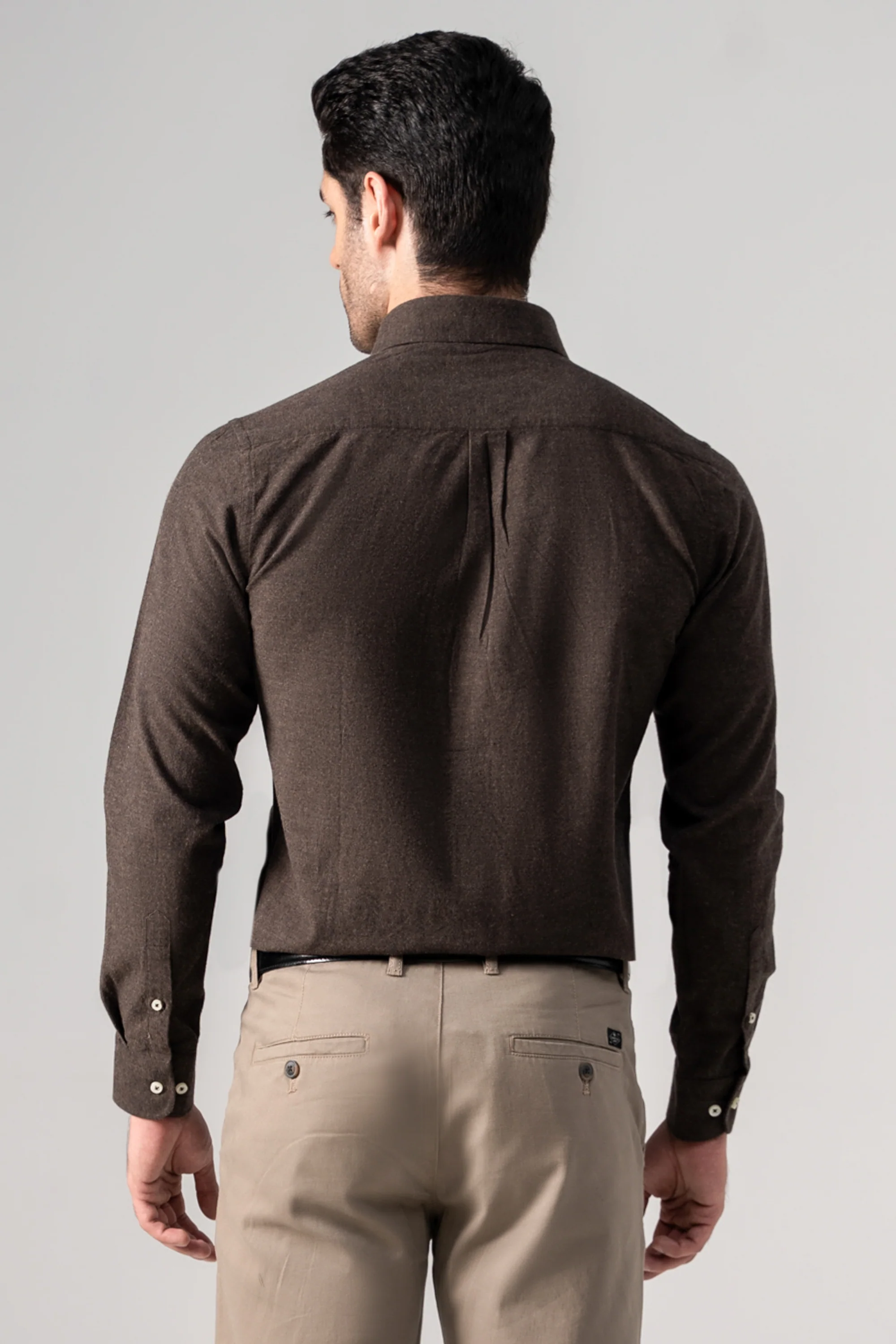 SMART SHIRT BROWN - Image 3